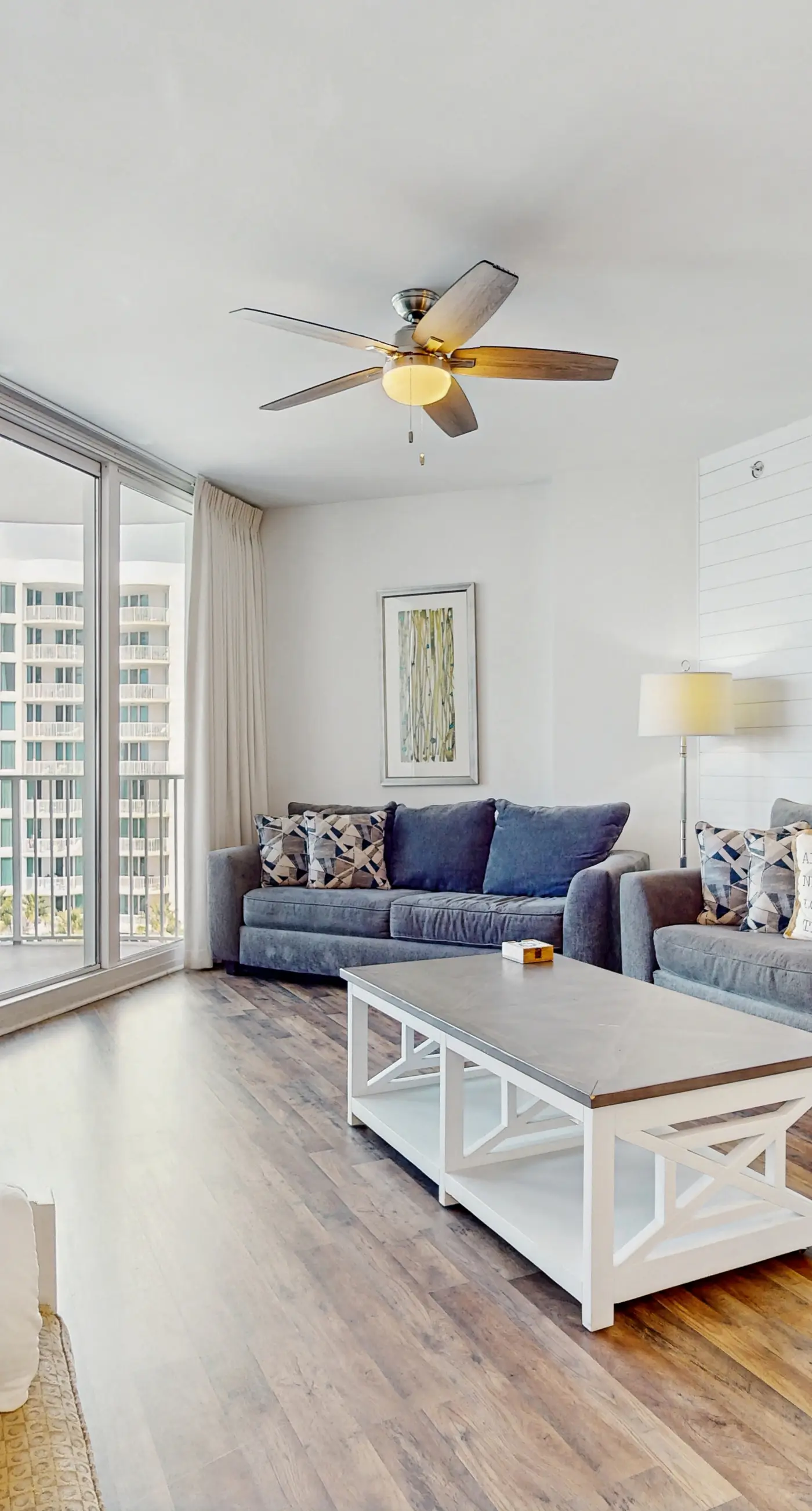 Sunlit Condo with Shared Pools, Partial Ocean Views, Fast WiFi, & Private W/D