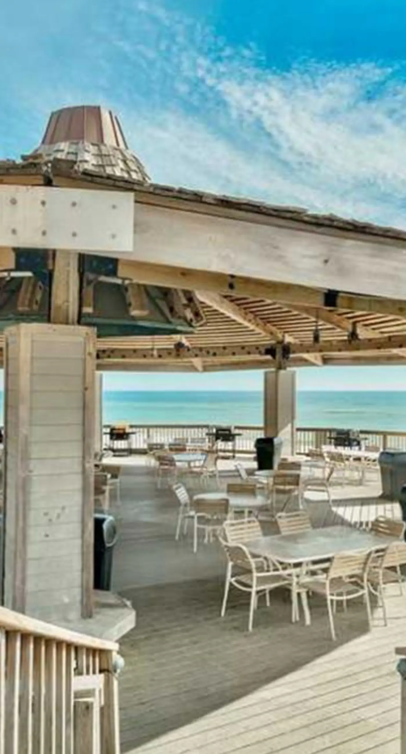 Fourth Floor Oceanfront Condo with Shared Pool, Ocean View, WiFi, W/D, and AC