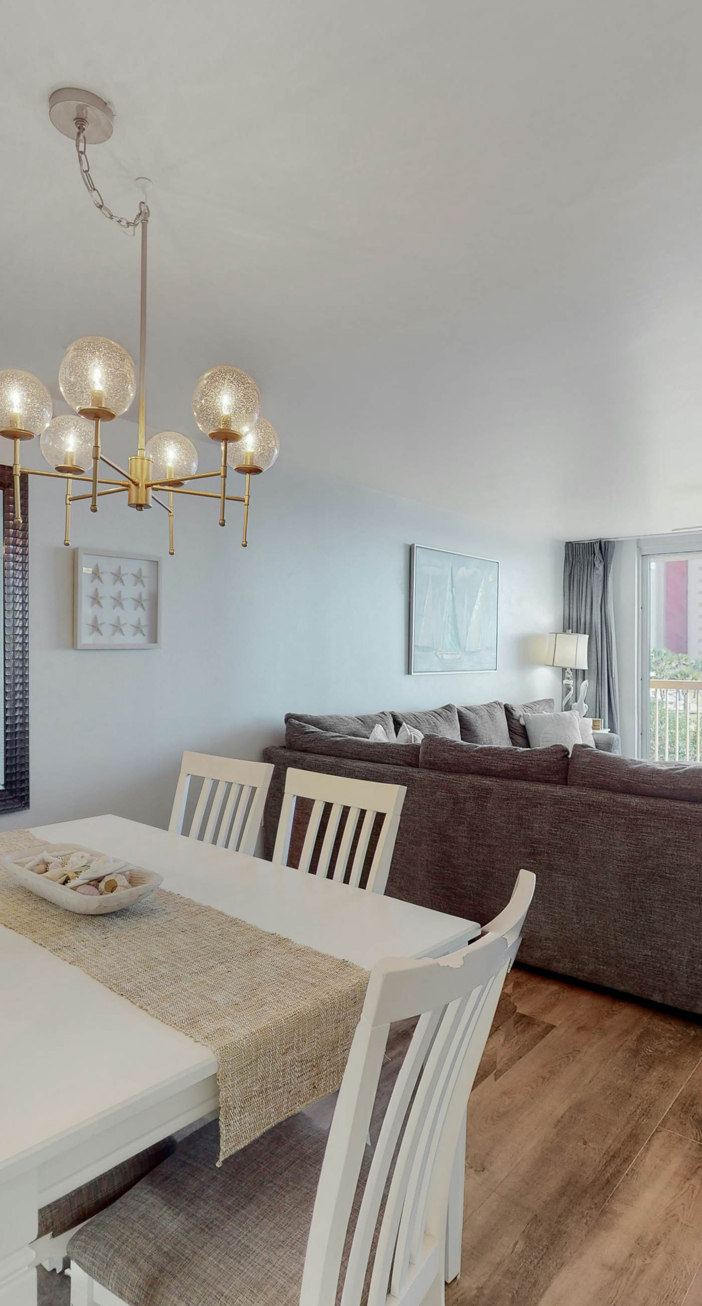 3rd-floor, Gulf-view condo at beachfront resort with pools, hot tub & two gyms