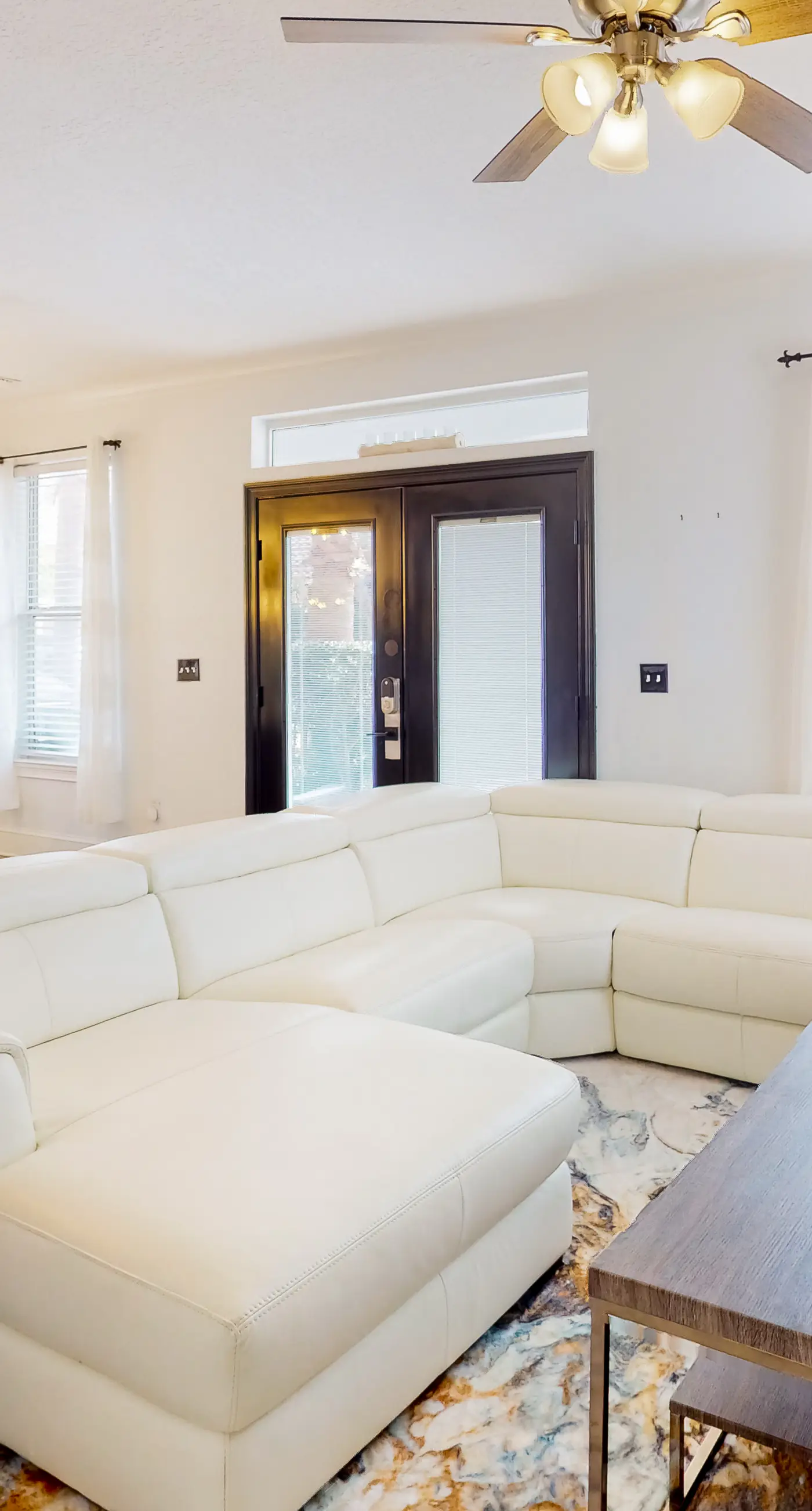 Dog-friendly home near beach with pool access, two balconies, wet bar, & W/D