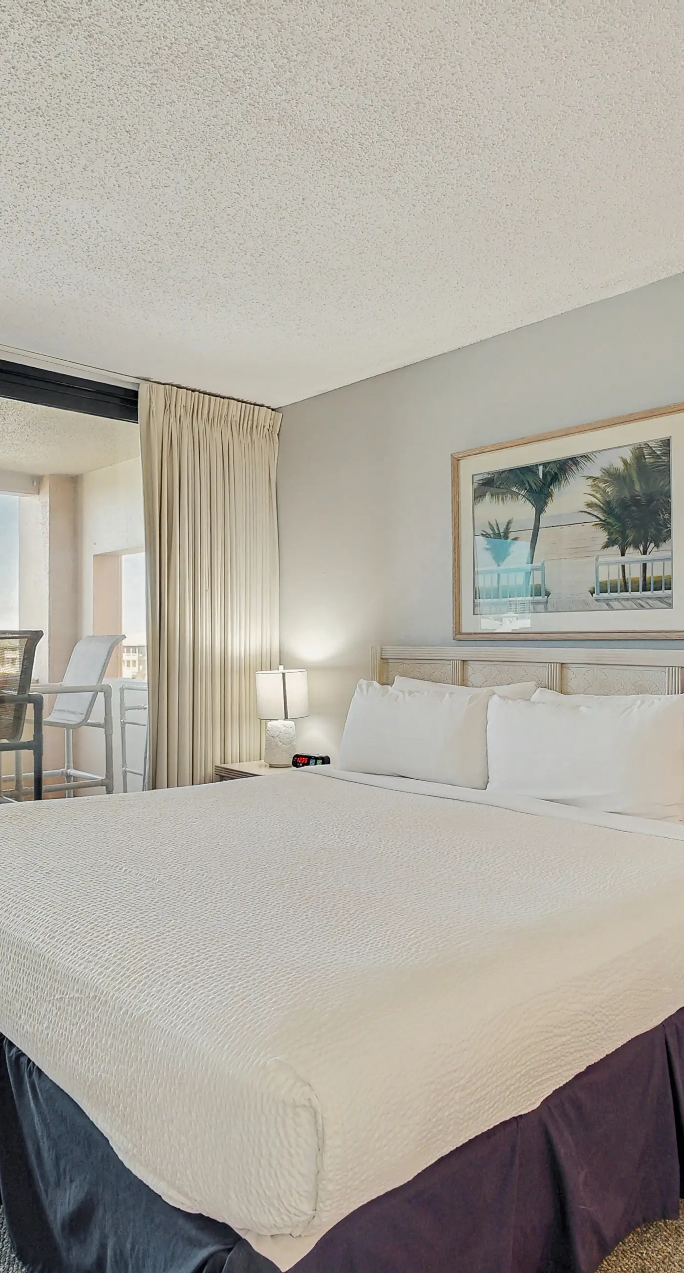 Water-view condo with heated pool, hot tub, sports courts & on-site beach access