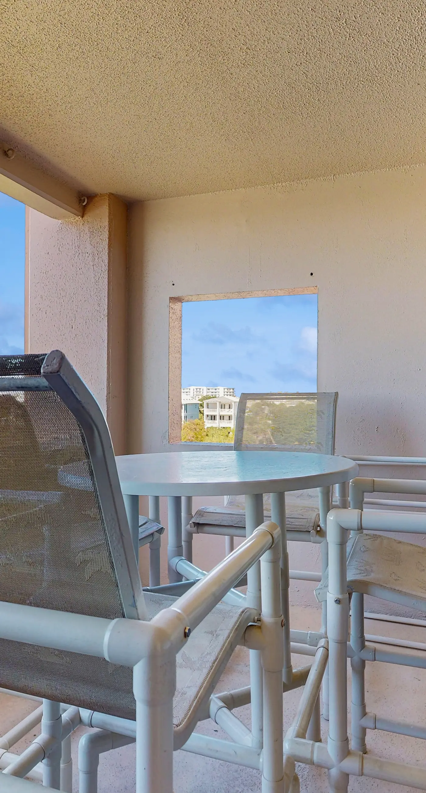 Water-view condo with heated pool, hot tub, sports courts & on-site beach access
