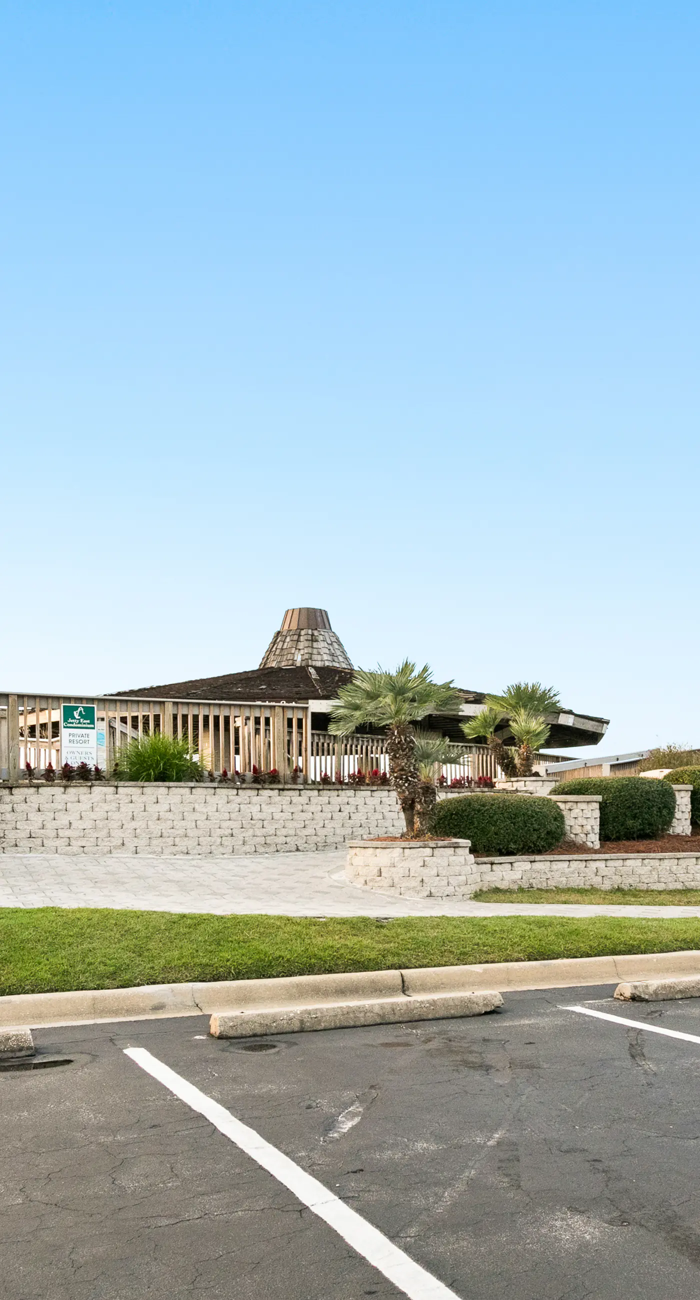 Water-view condo with heated pool, hot tub, sports courts & on-site beach access