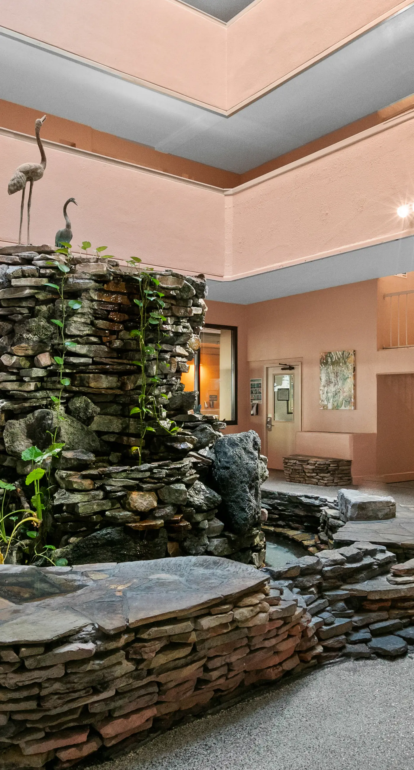 Water-view condo with heated pool, hot tub, sports courts & on-site beach access