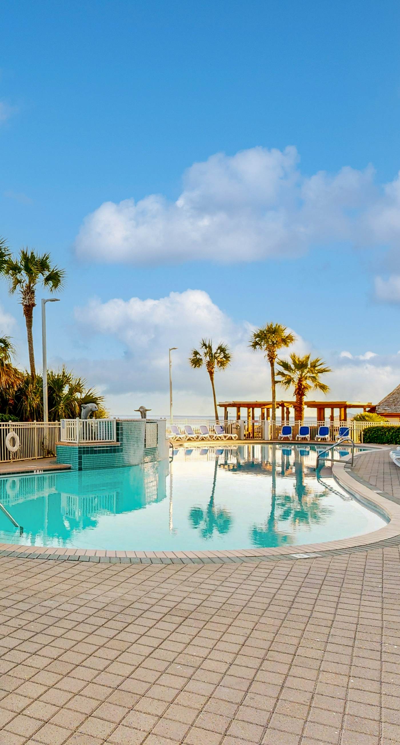 Enchanting Gulf-front condo with pool, tennis, hot tub, sauna, & awesome views