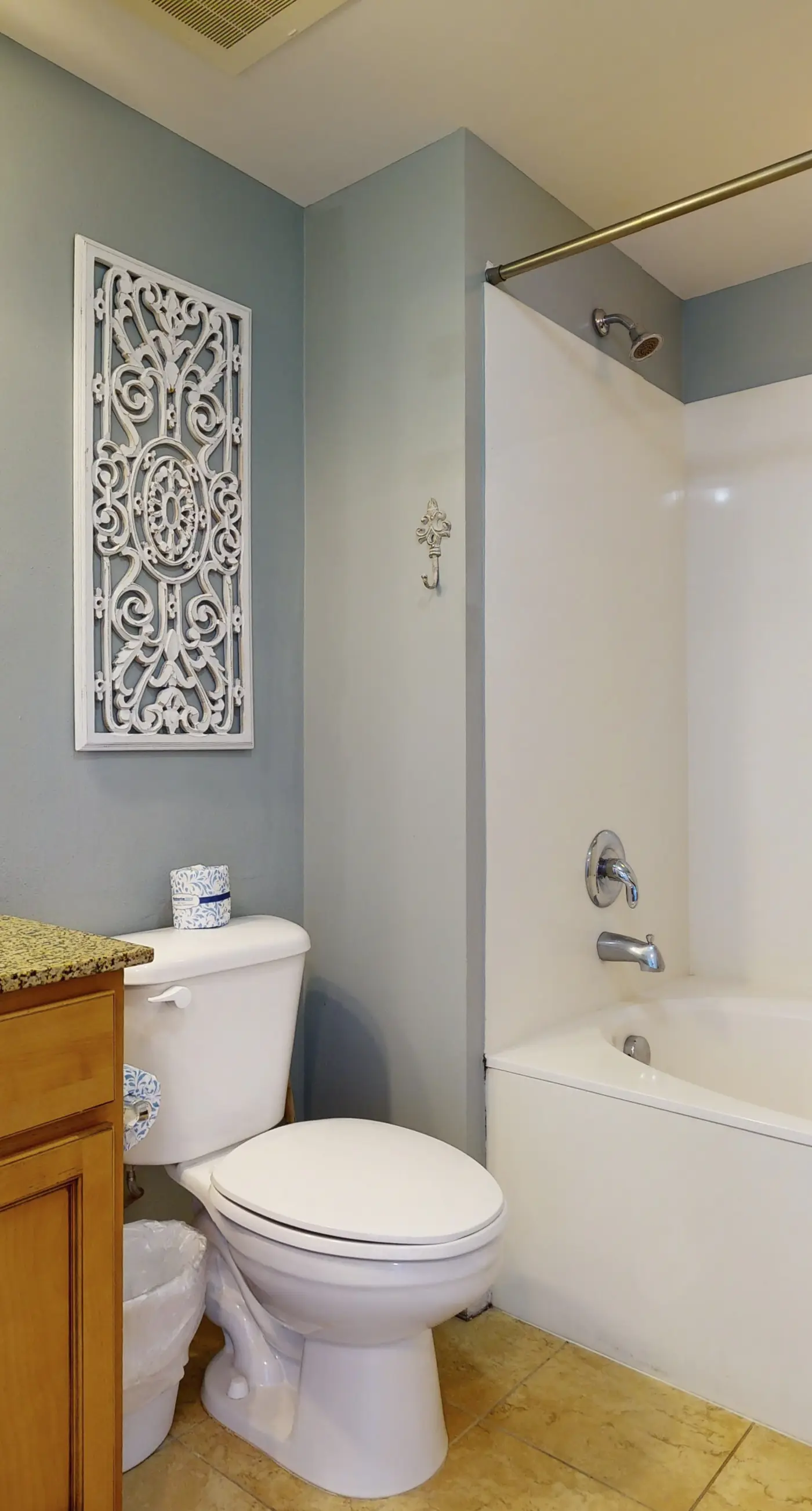 Water-view 11th-floor condo with hot tub, heated pool, tennis, sauna, gym, W/D