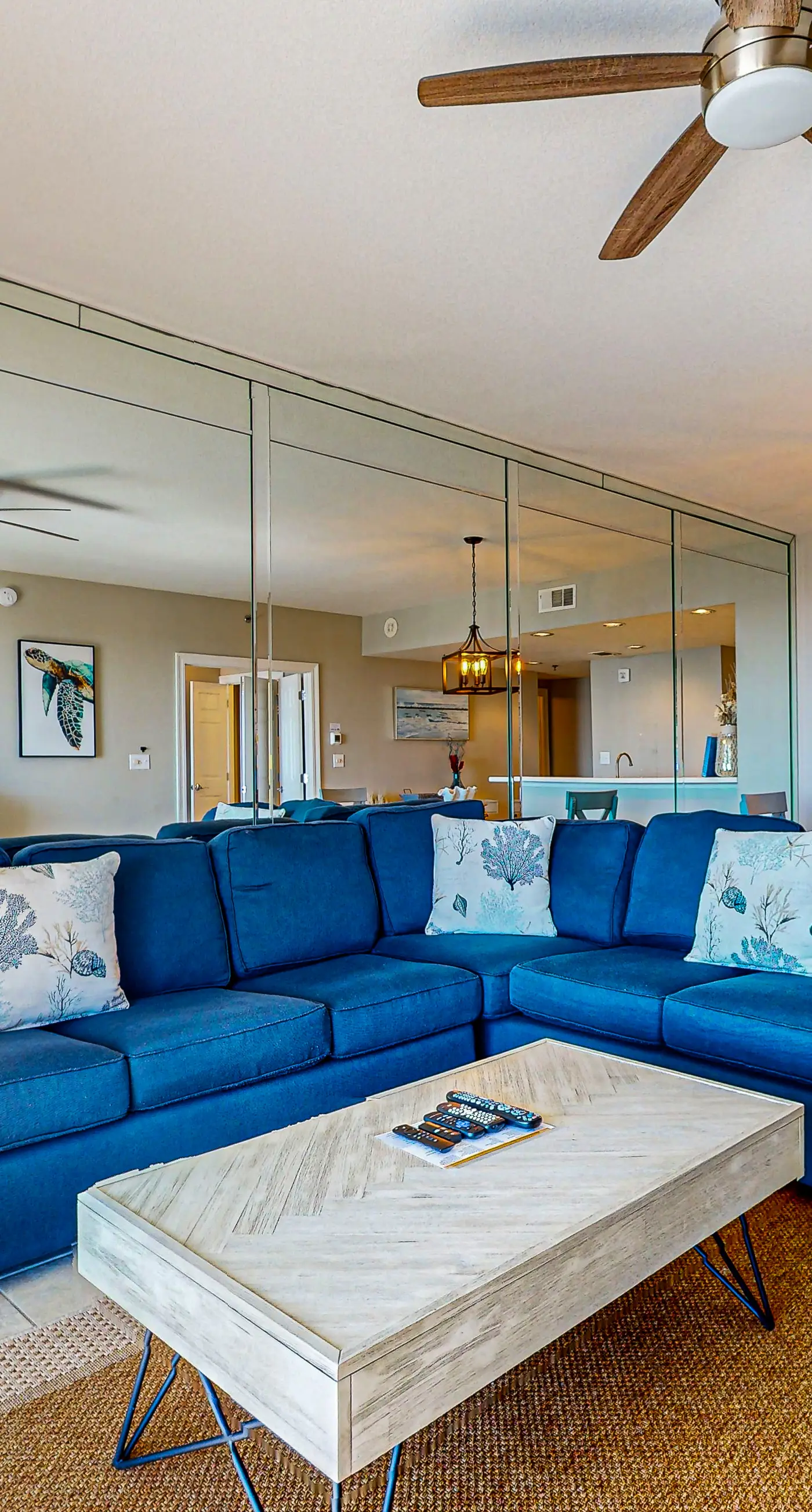 Ocean-view 5th-floor condo with heated outdoor pool, gym, balcony, BBQ area