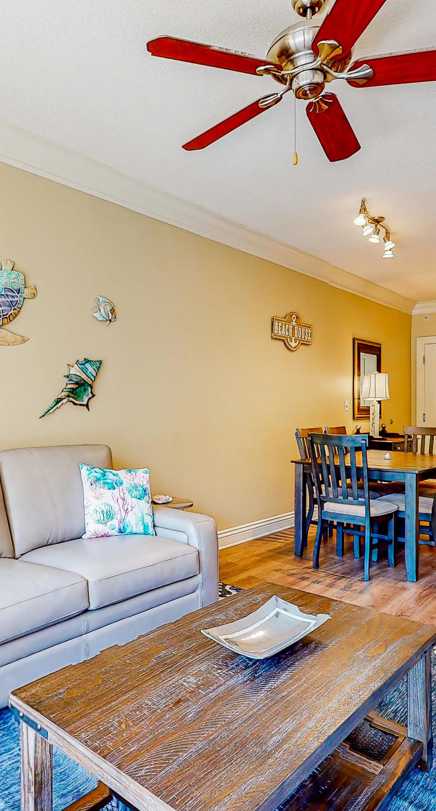 Gulf-view condo with beach access, pool, hot tub, sauna, & private balcony