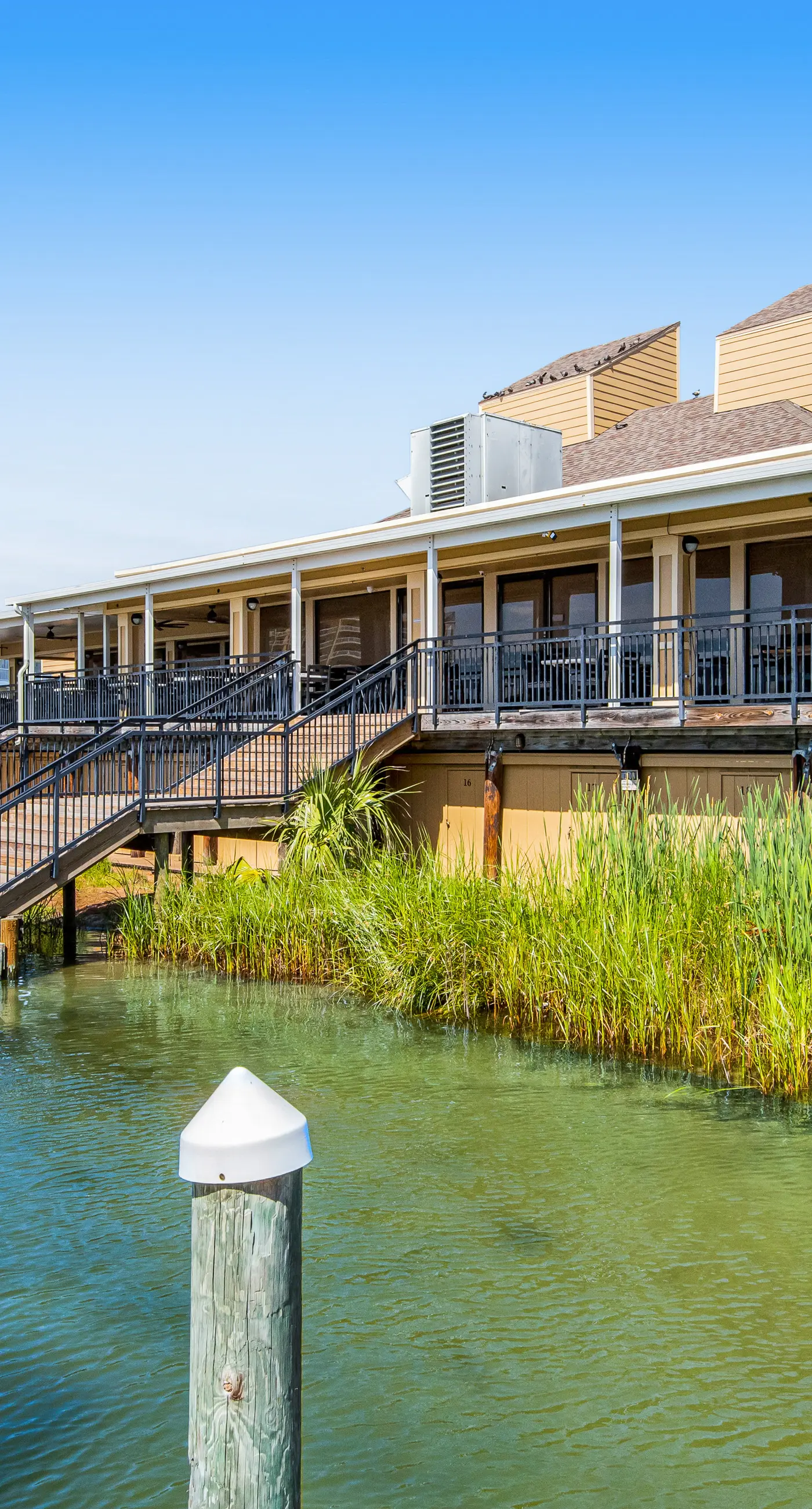 Dog-friendly charming beach condo with pool, hot tub, sauna, deck & water access