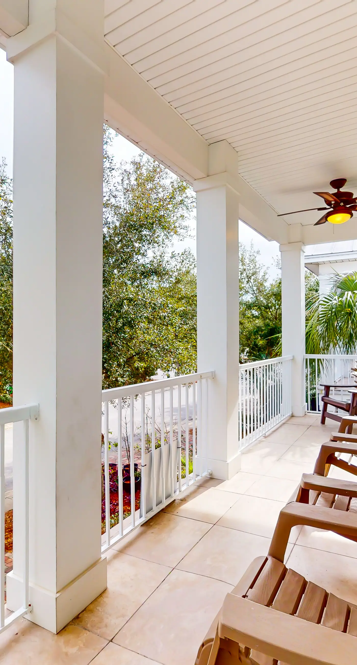 Snowbird-friendly home in gated community with hot tub, pool, balcony, & grill