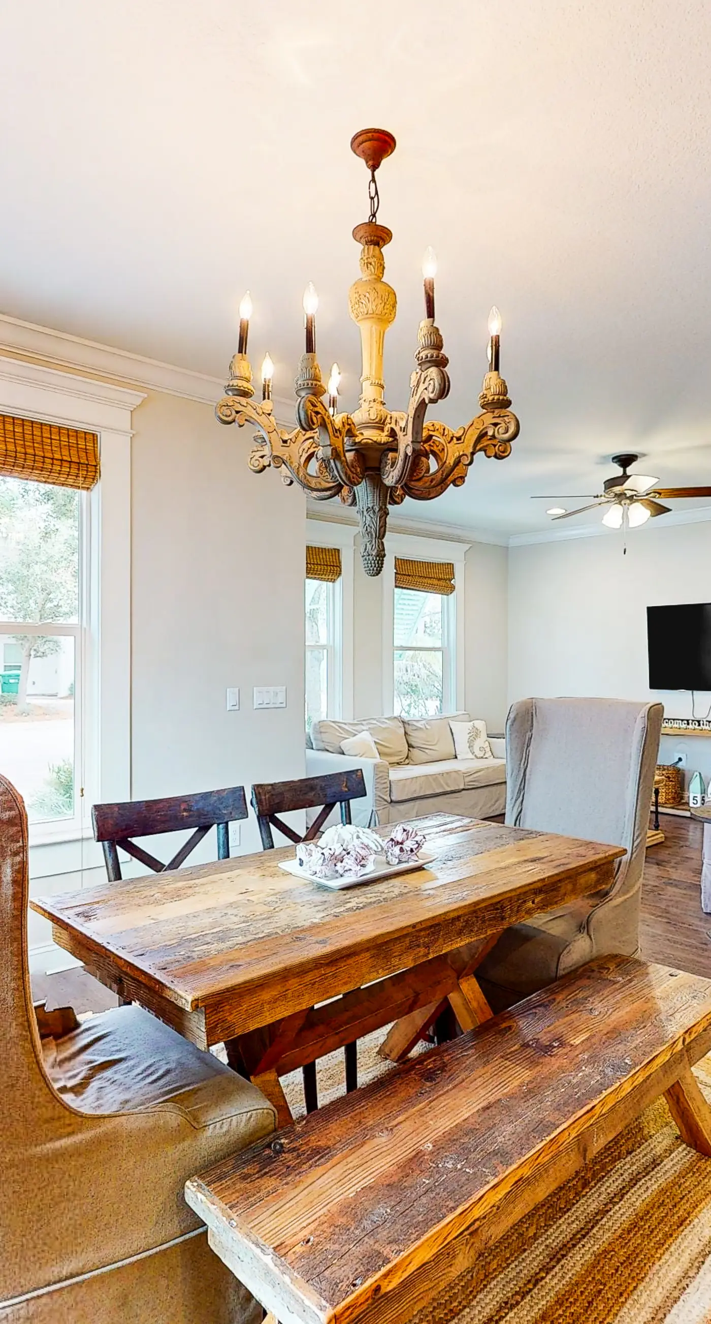 Snowbird-friendly home in gated community with hot tub, pool, balcony, & grill