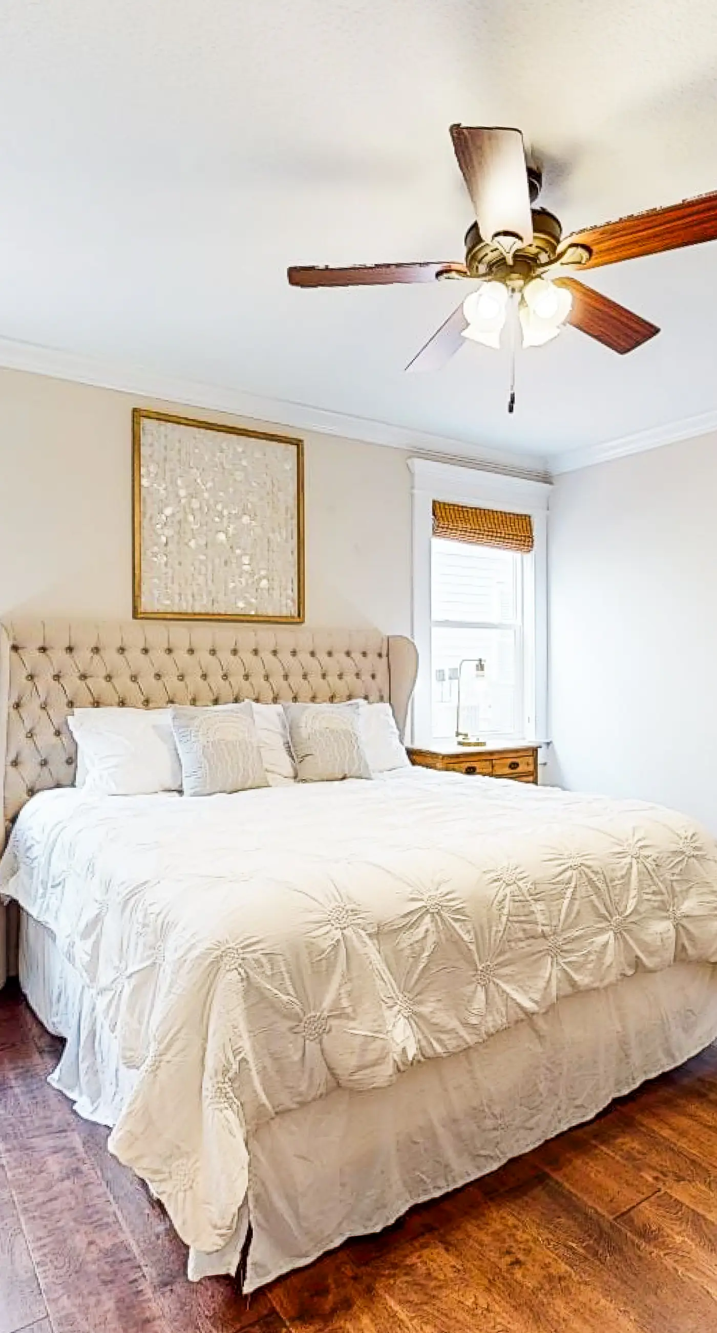 Snowbird-friendly home in gated community with hot tub, pool, balcony, & grill