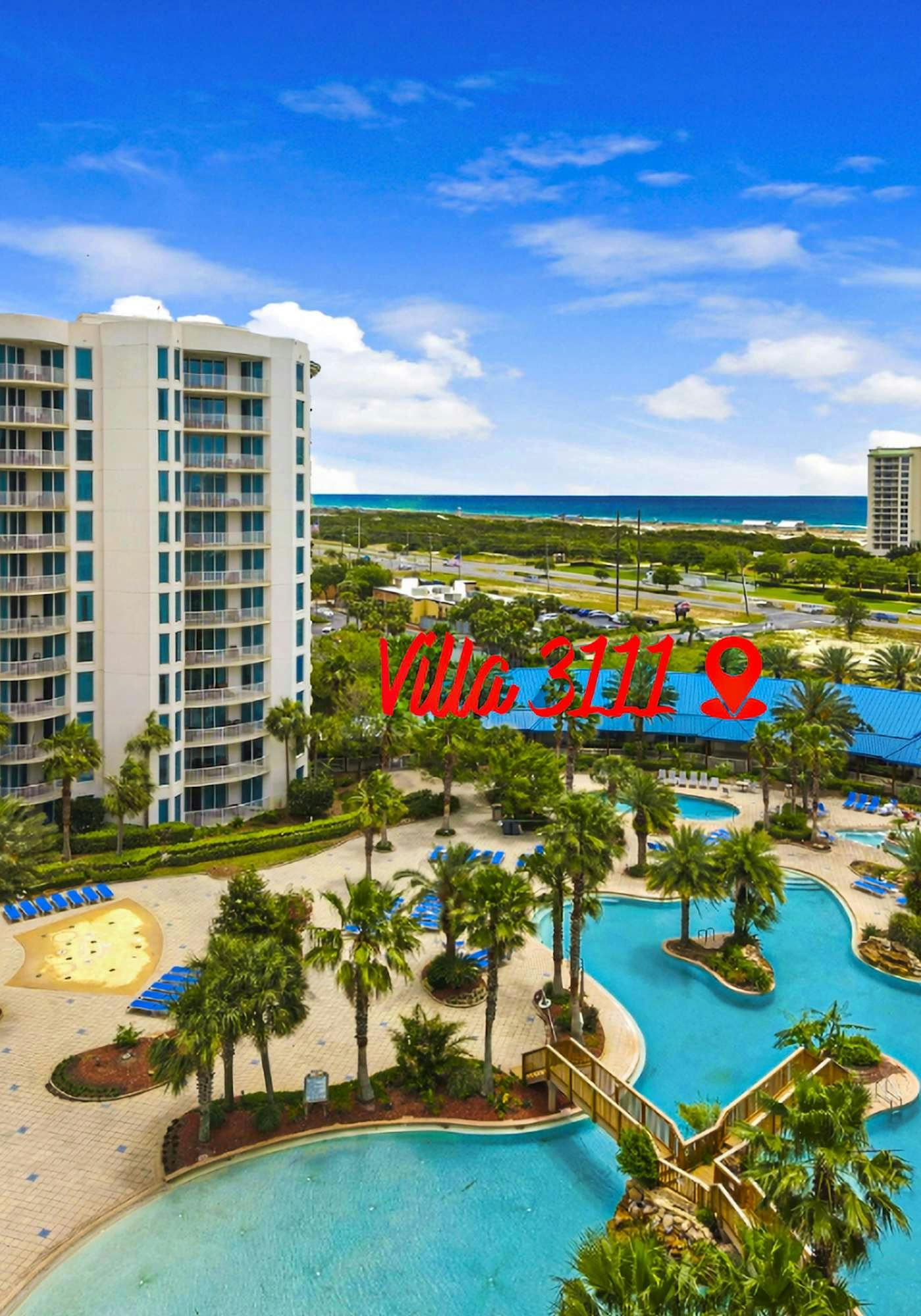 Ground‑Floor Poolside Villa | Walk‑Out to Pool | Palms of Destin