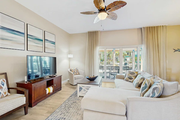 Steps to Lagoon Pool • Spacious Living Area • Kid‑Friendly Resort