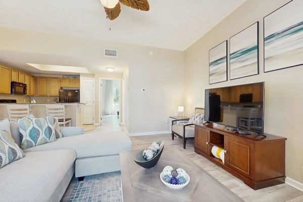 Steps to Lagoon Pool • Spacious Living Area • Kid‑Friendly Resort