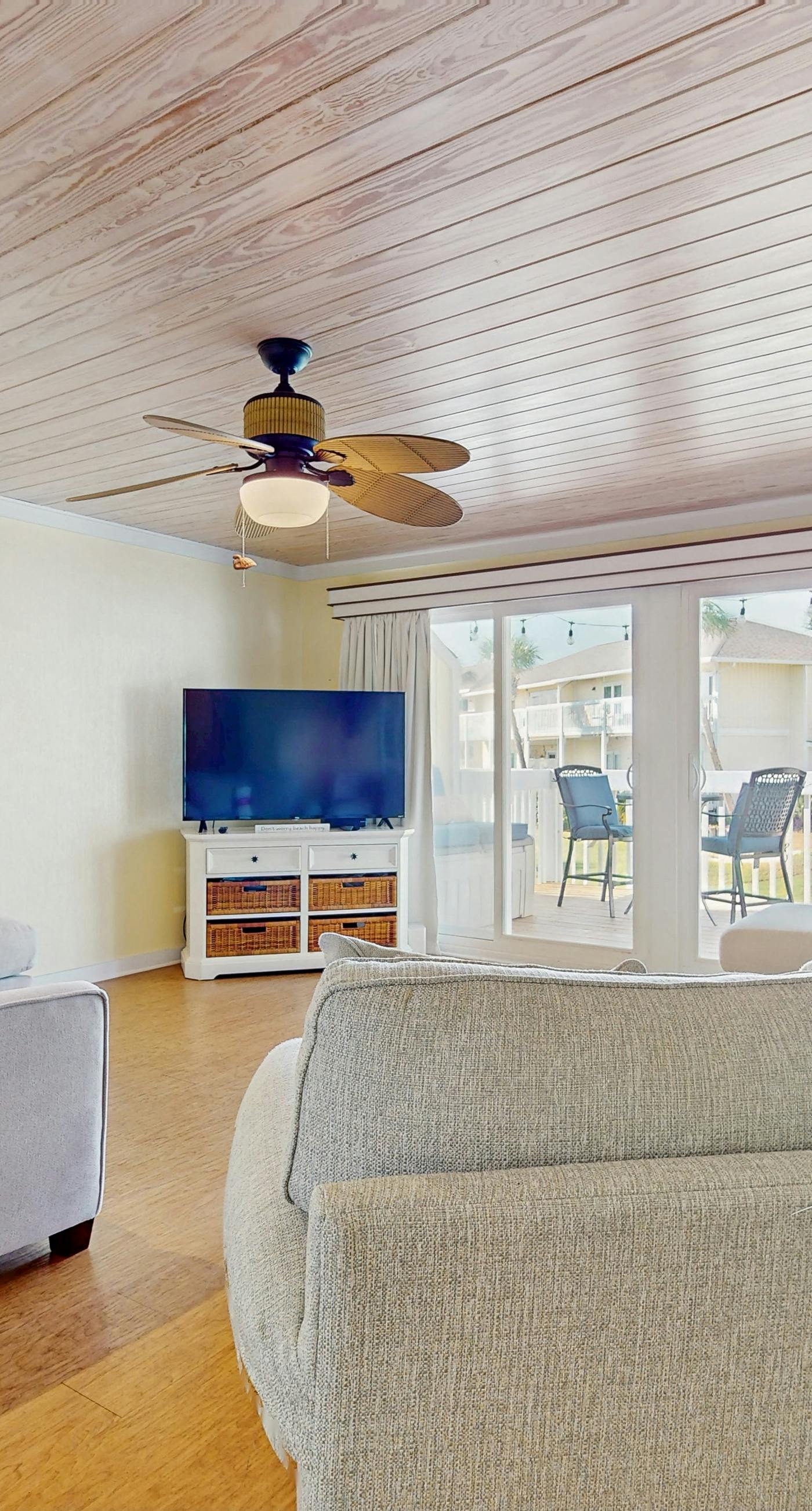 Calming condo with hot tub, tennis court, pool, & balcony