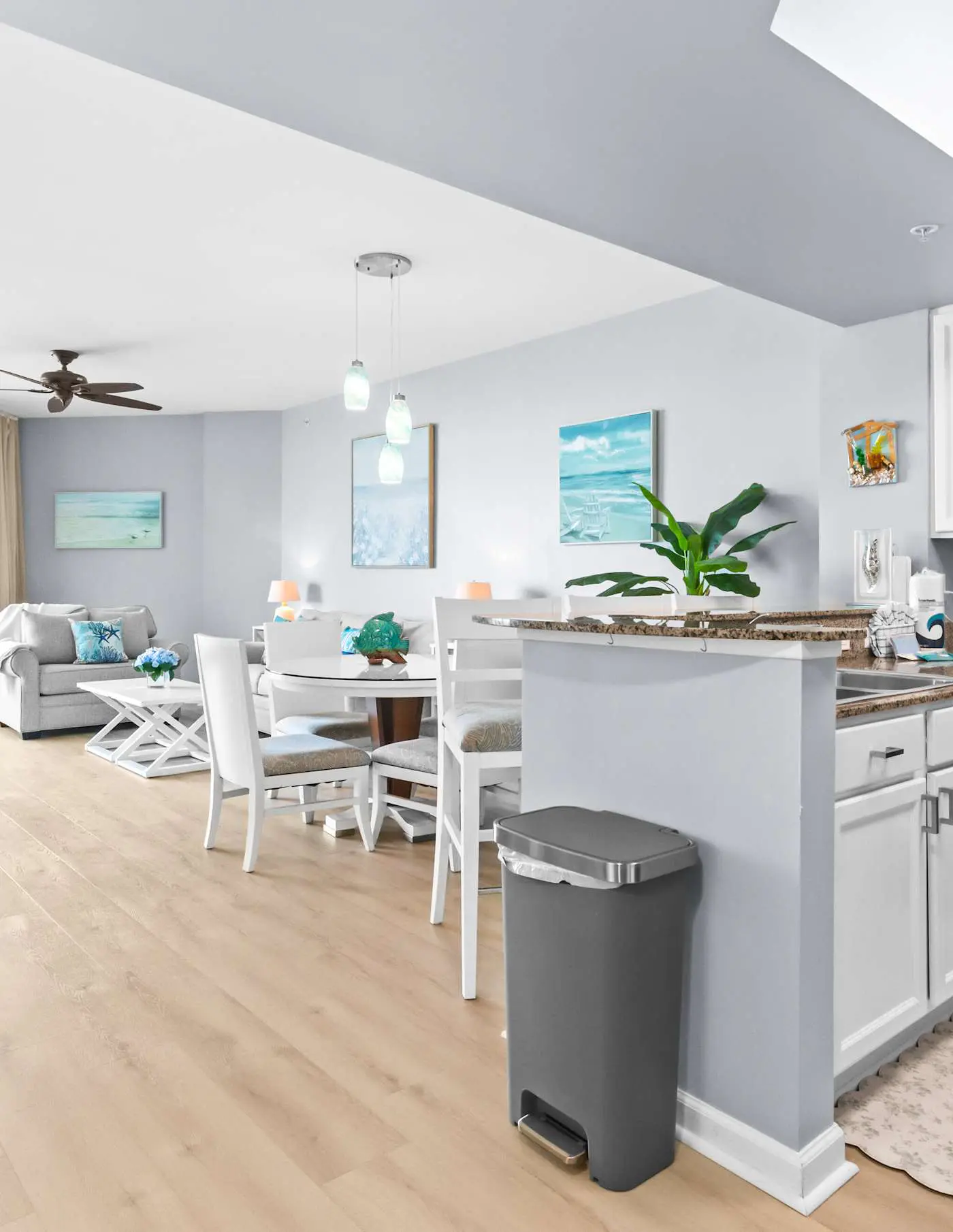 Gorgeous coastal condo with shared pool and private balcony