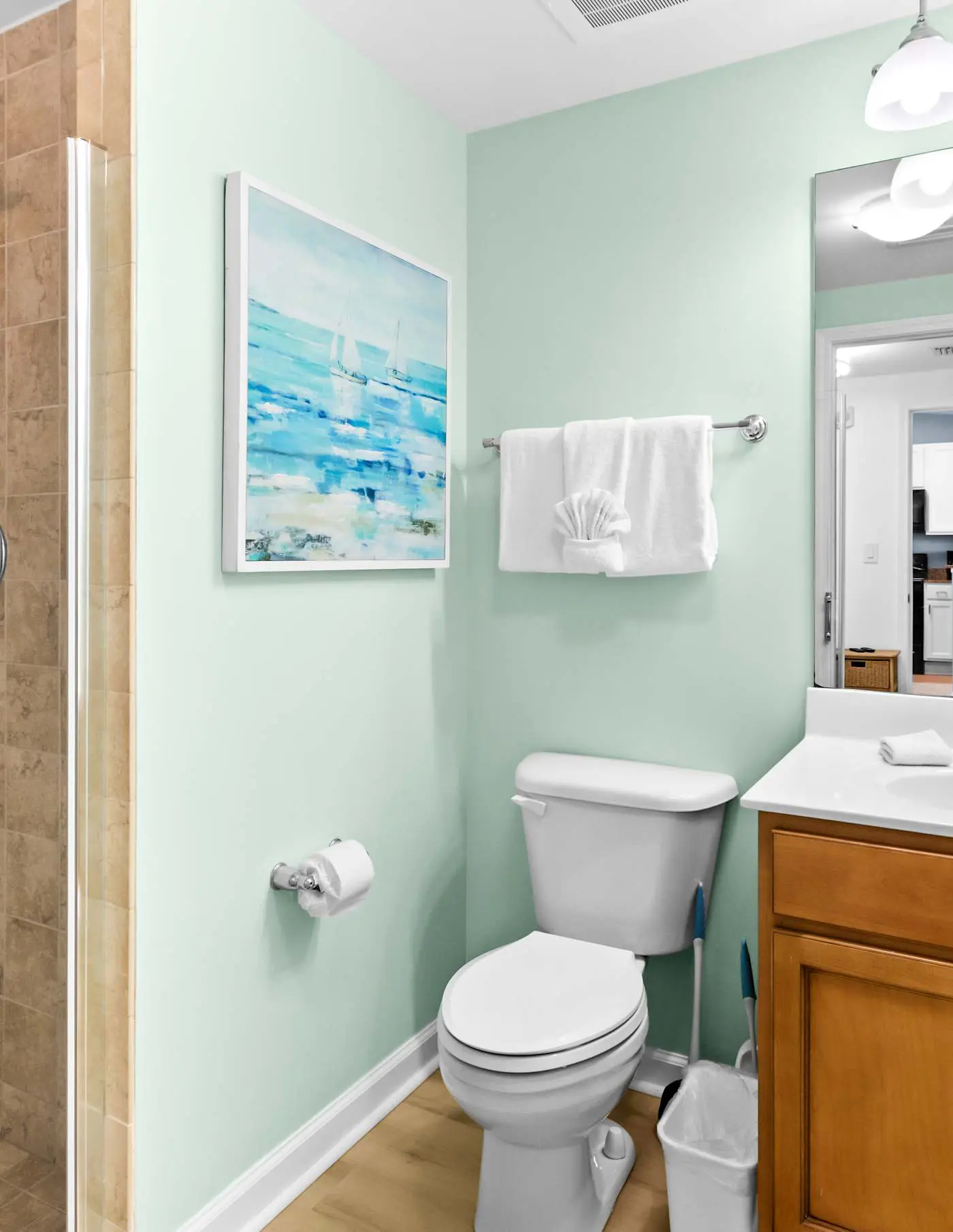 Gorgeous coastal condo with shared pool and private balcony