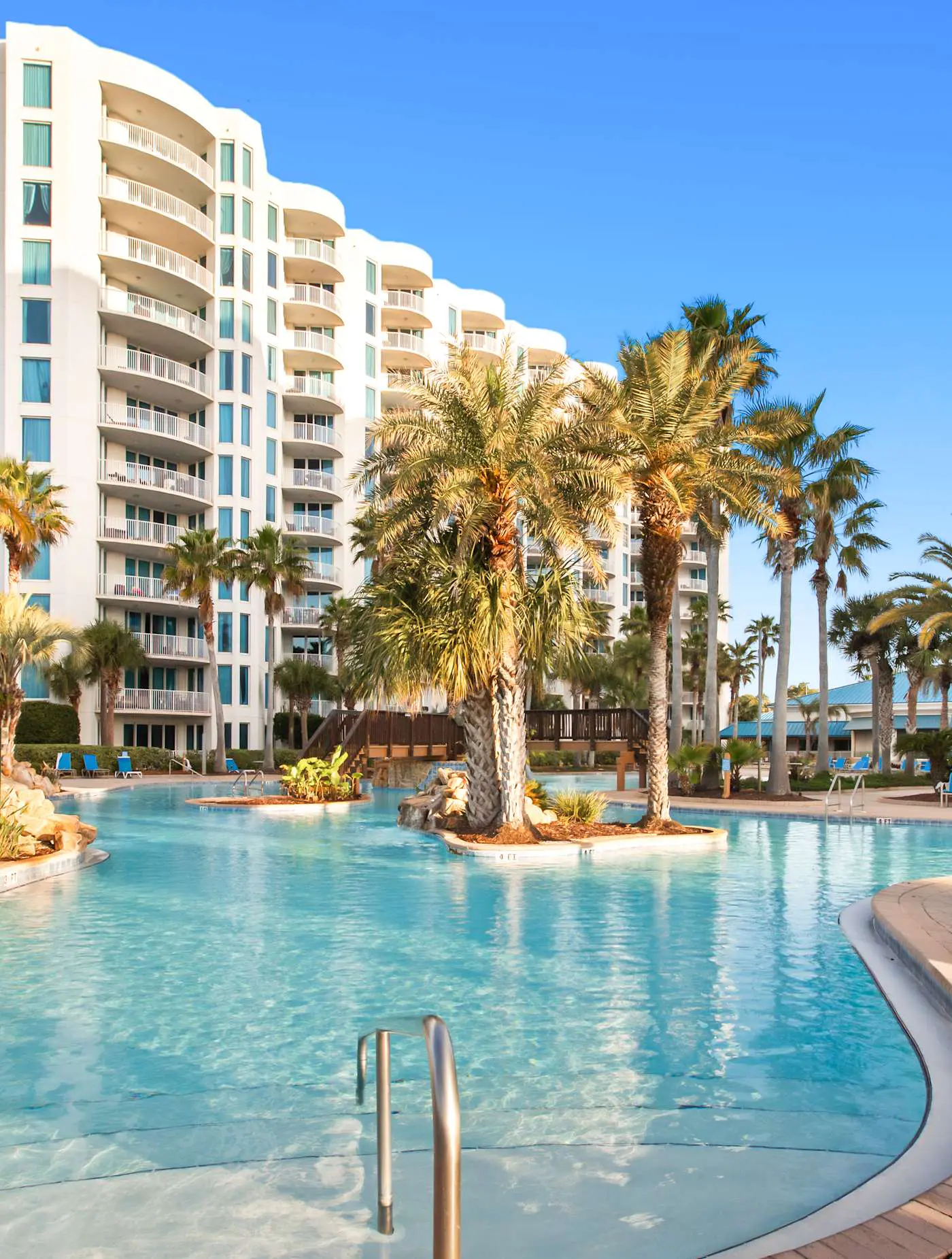 Gorgeous coastal condo with shared pool and private balcony