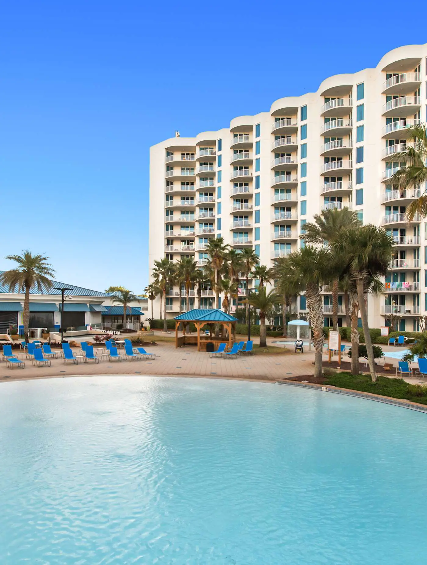Gorgeous coastal condo with shared pool and private balcony