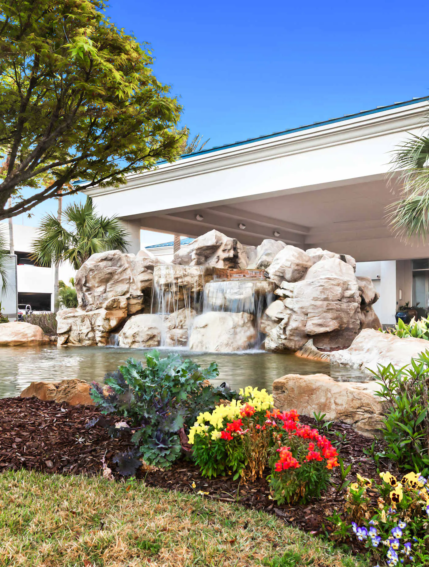 Gorgeous coastal condo with shared pool and private balcony