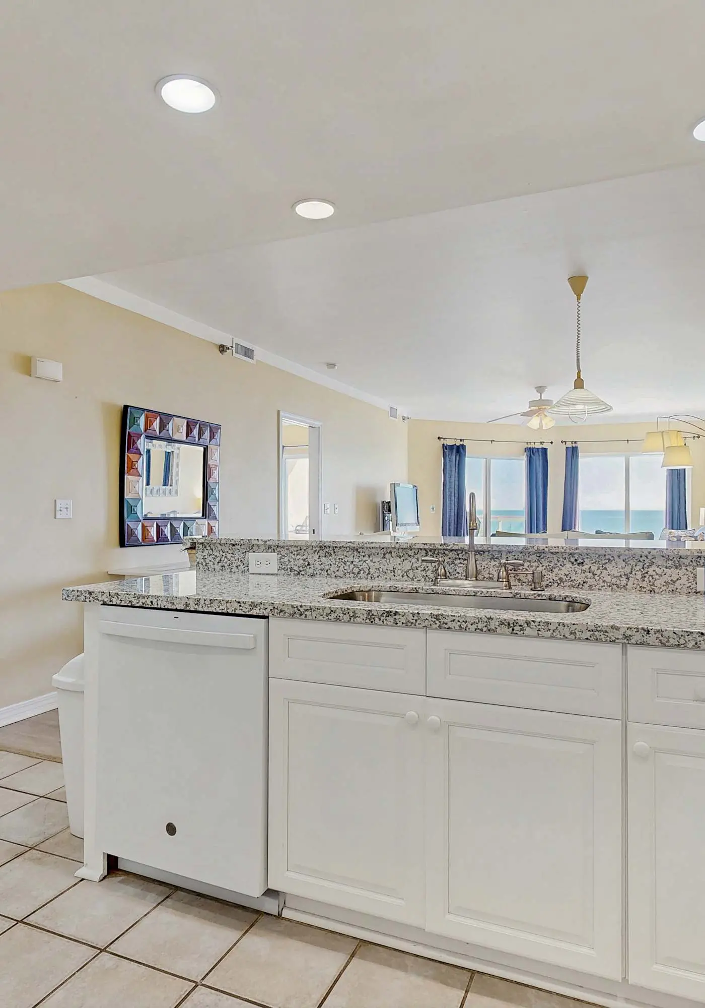 Condo with Partial Gulf View Onsite Pools, Fitness Center, Dry Sauna