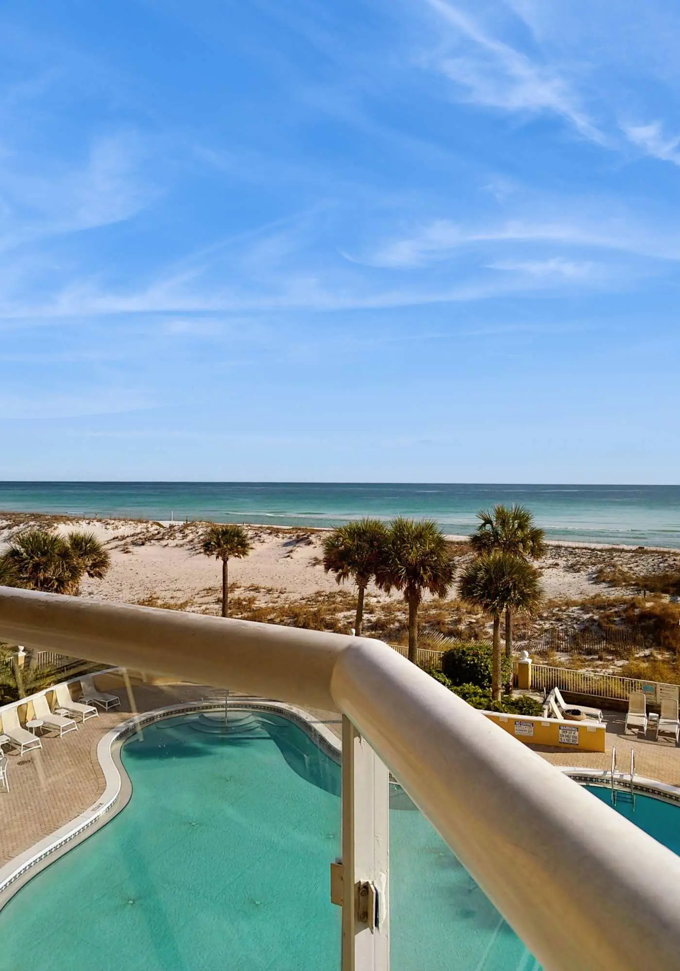Condo with Partial Gulf View Onsite Pools, Fitness Center, Dry Sauna