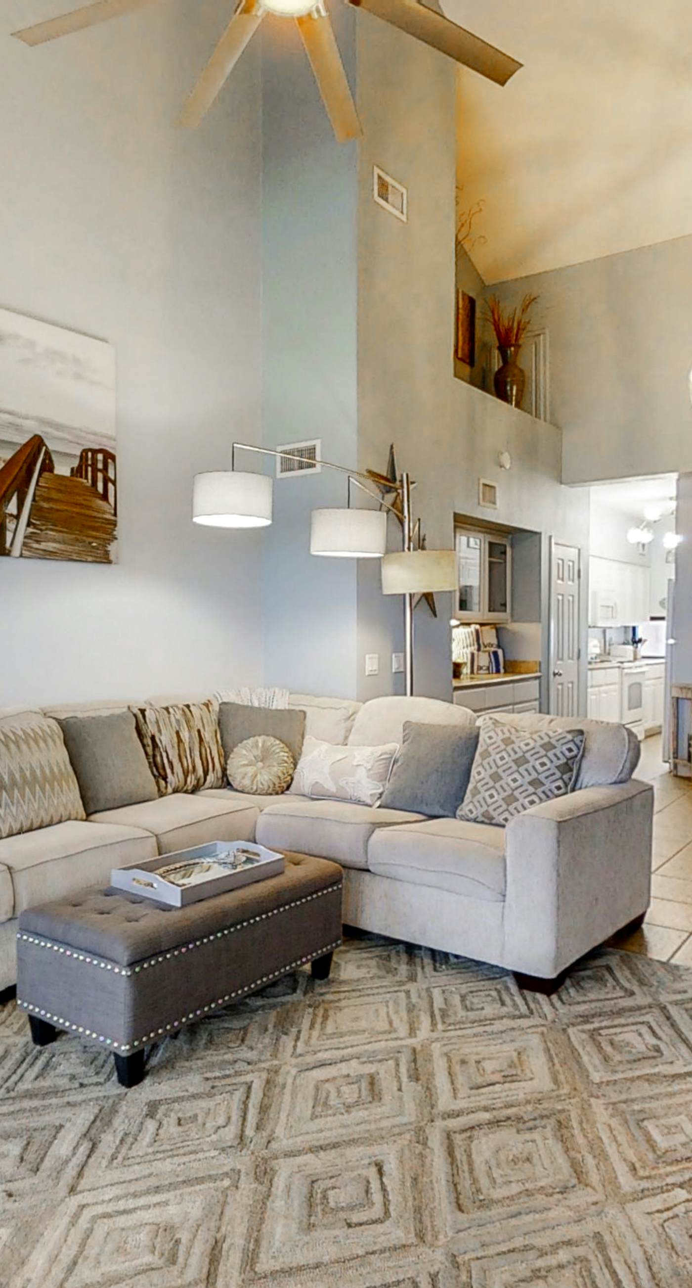 Sound side condo with pool, central AC, & washer/dryer - snowbirds welcome