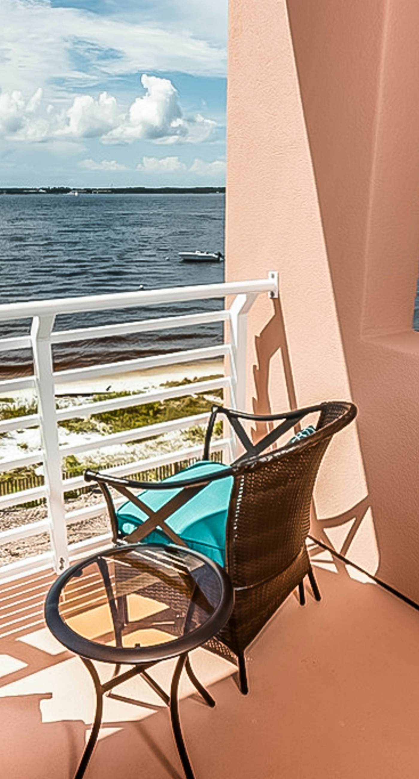 Sound side condo with pool, central AC, & washer/dryer - snowbirds welcome