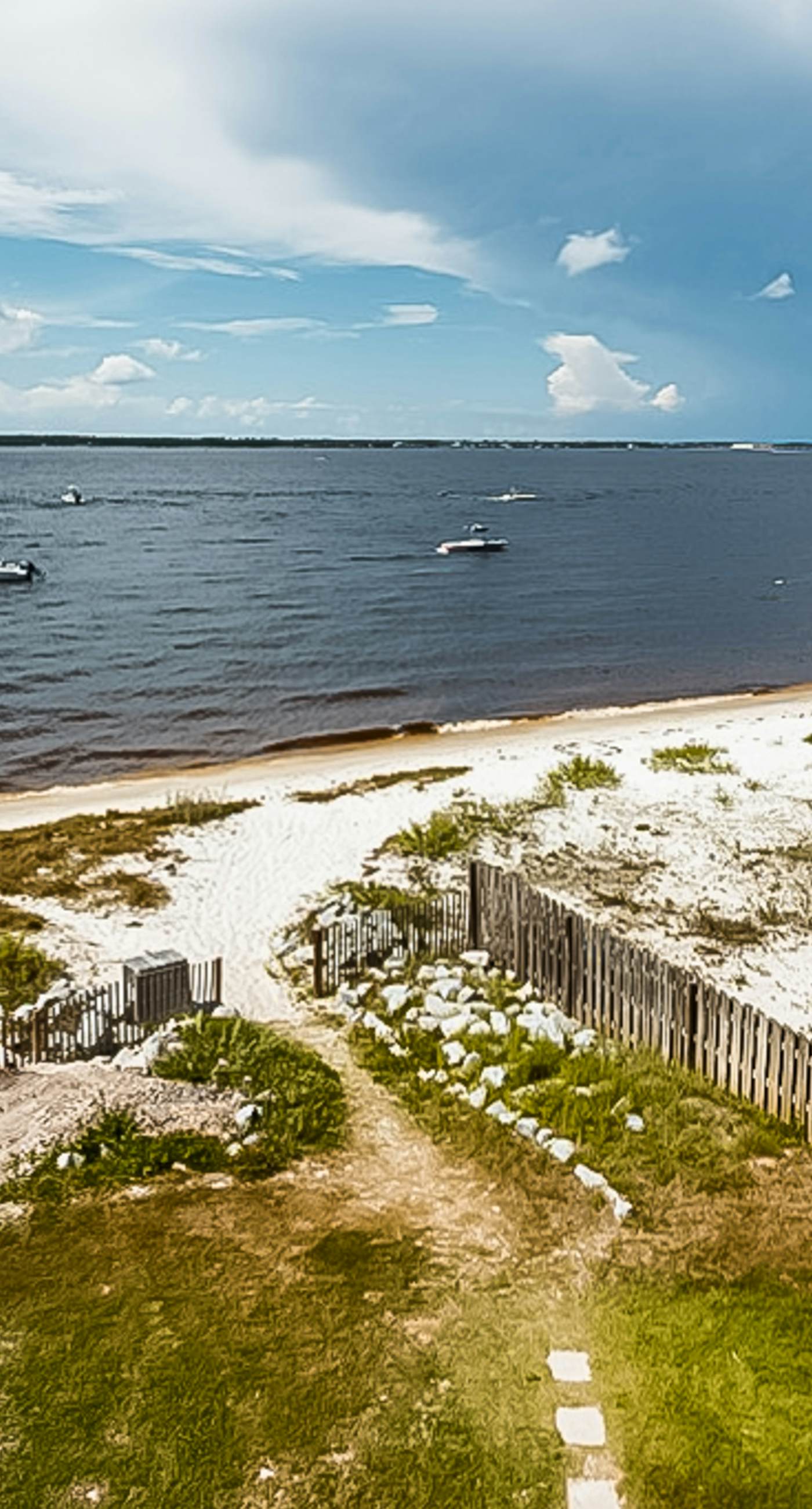 Sound side condo with pool, central AC, & washer/dryer - snowbirds welcome