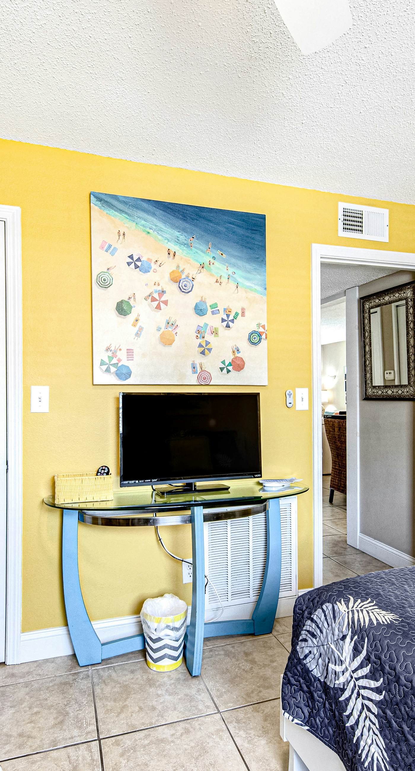 Convenient condo near beach with pool, balcony, & W/D - snowbird-friendly