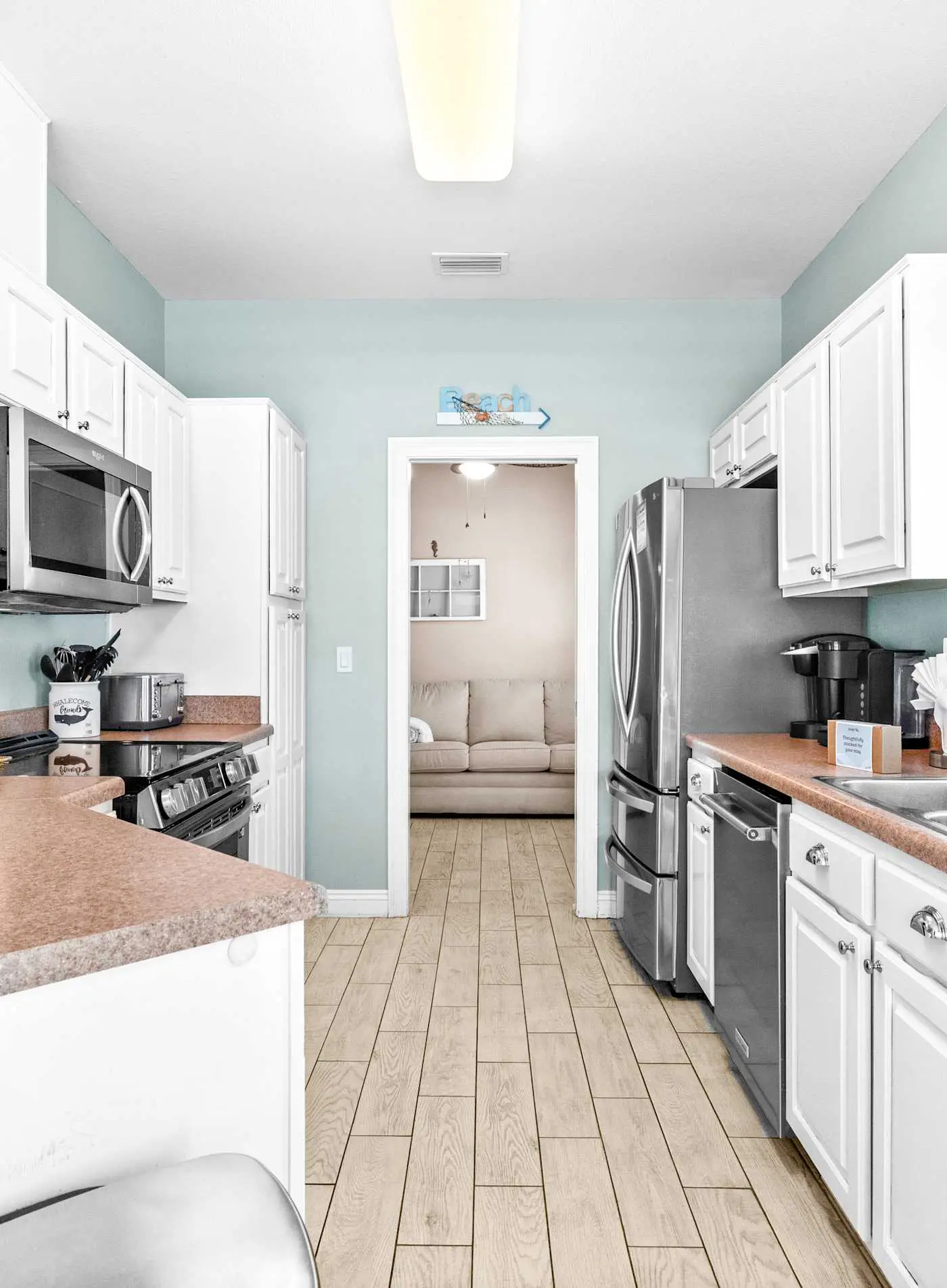 Stunning Beach Retreat with Shared Pool, Beach Access, Large Balcony & Gas Grill
