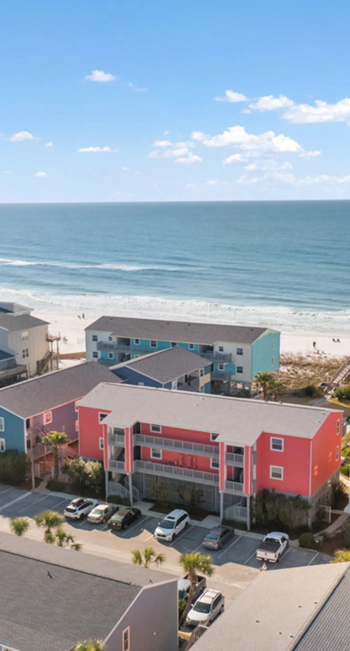 Cozy coastal condo with pool, fast WiFi, central AC, & easy beach access