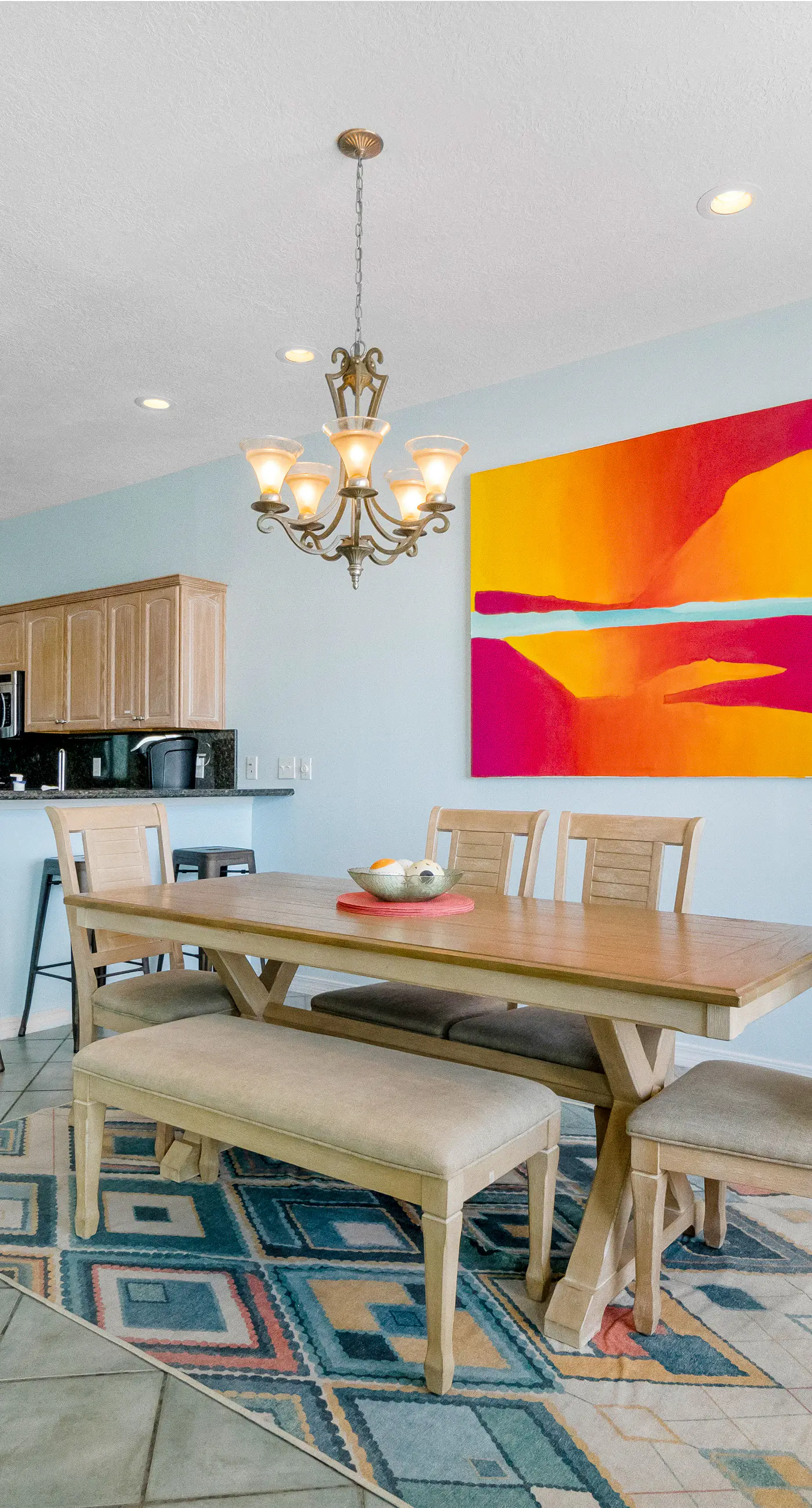 Beachfront townhome with ocean views, 2 balconies, W/D, & AC - dog-friendly
