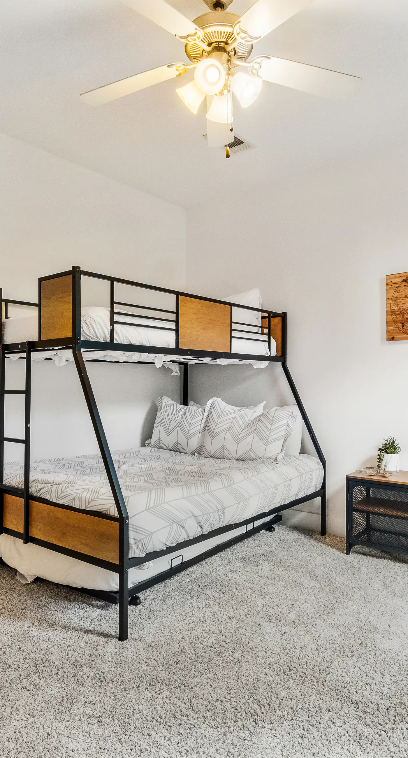 Hip & vibrant townhome near downtown with private patio, grill, AC, and WiFi