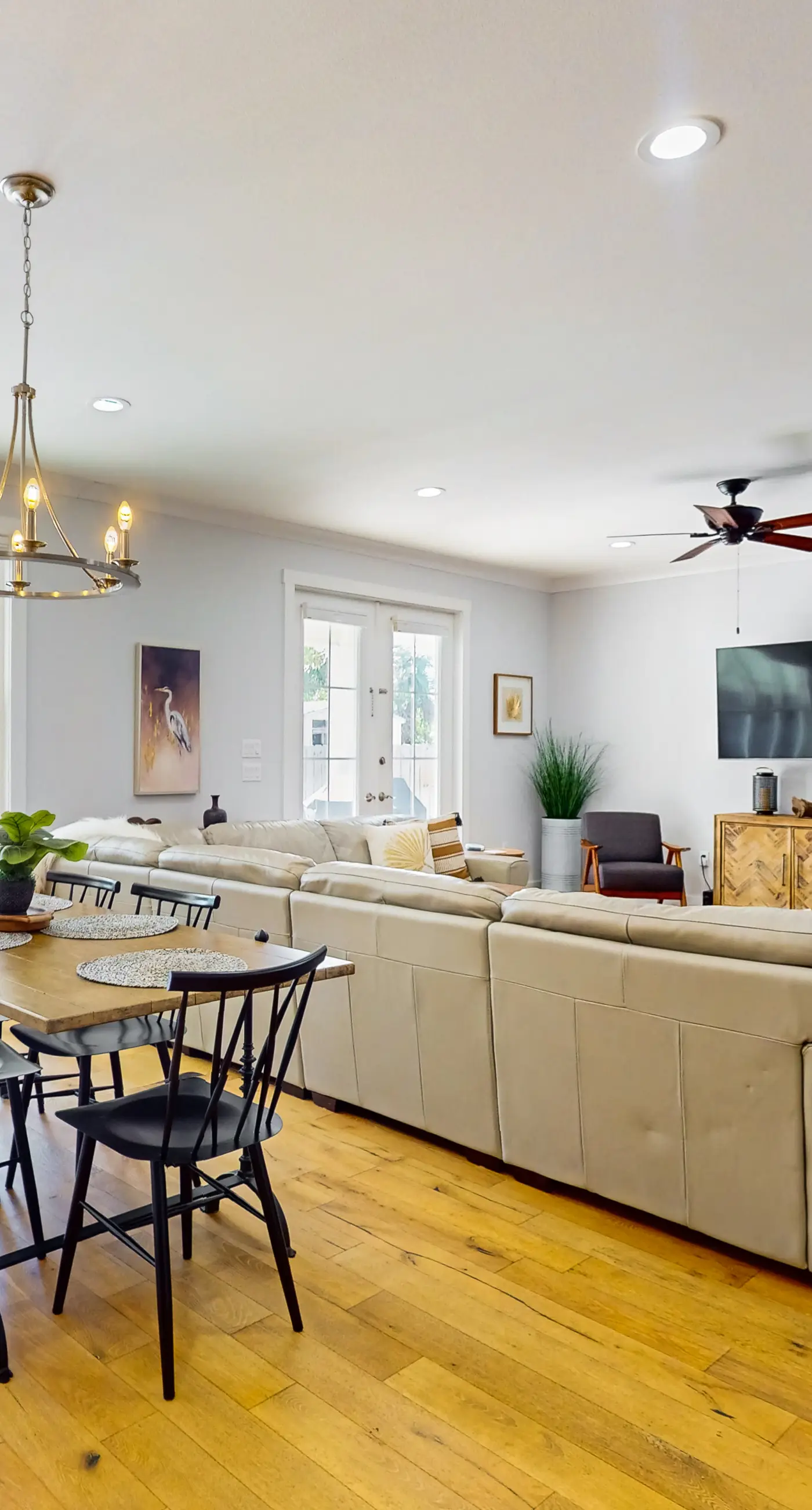 Contemporary dog-friendly retreat with pool & patio - near shops & attractions