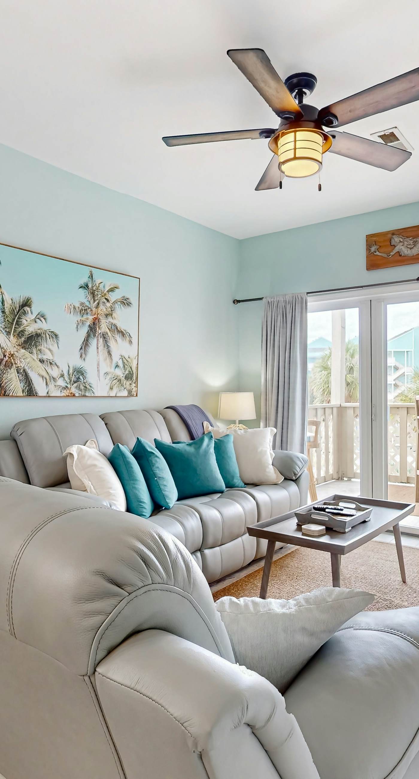 Condo with partial bay view, onsite fishing dock, beach access, & shared pool