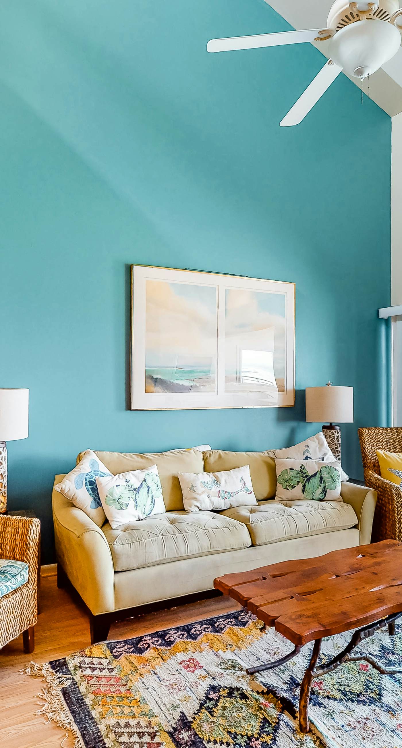 Inviting condo with bay & ocean views, & pool - steps to the beach