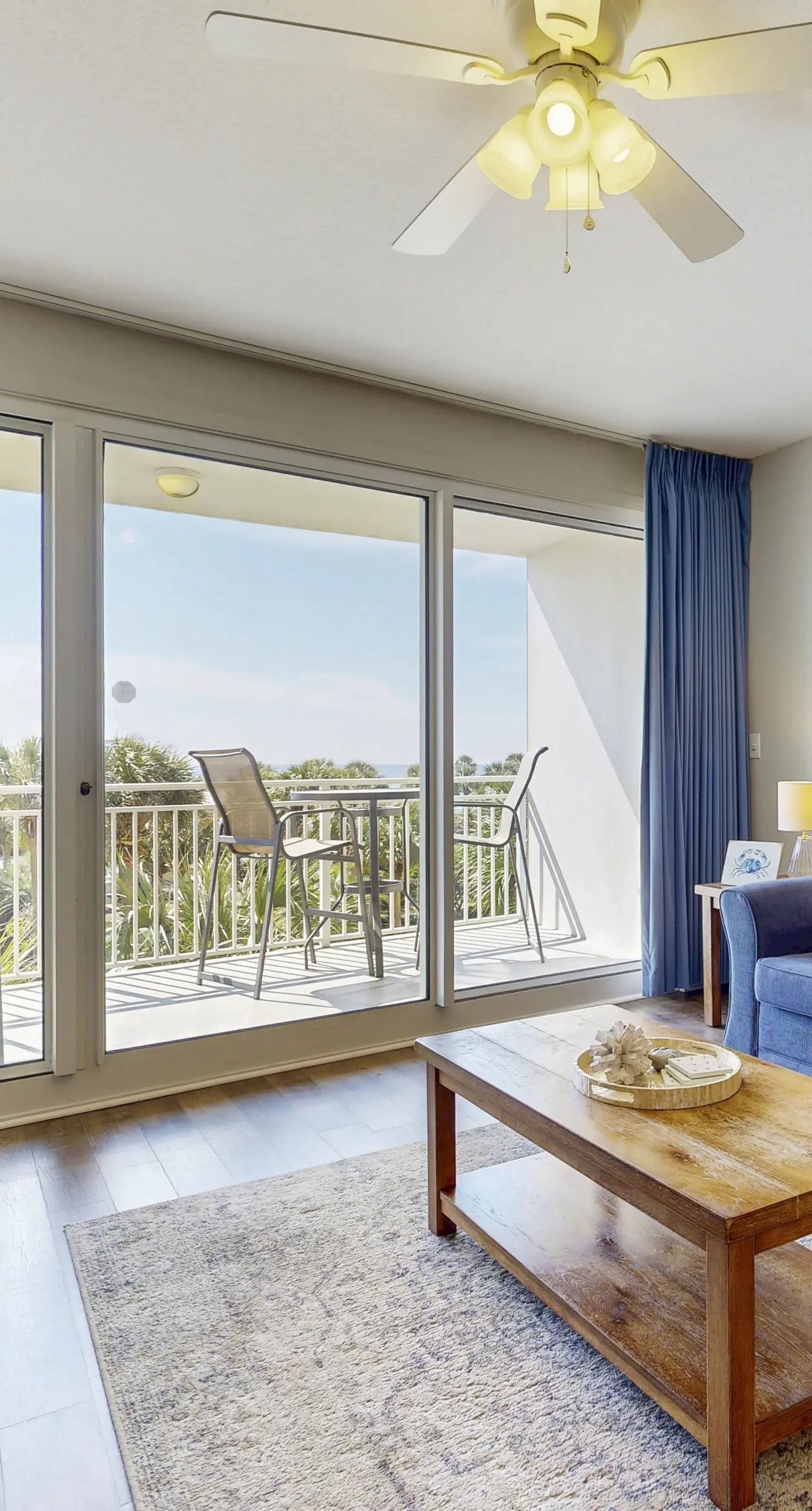 Ocean-View Getaway with Two Shared Pools, Gym & Beach Access