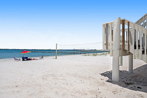 Sound-Side Condo with Grill, Deck, & W&D and Shared Pool