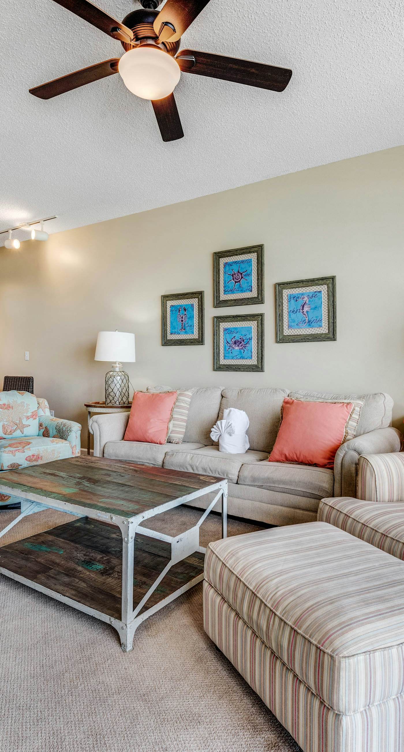 Stunning, waterfront home with Gulf views, pool & fitness room access