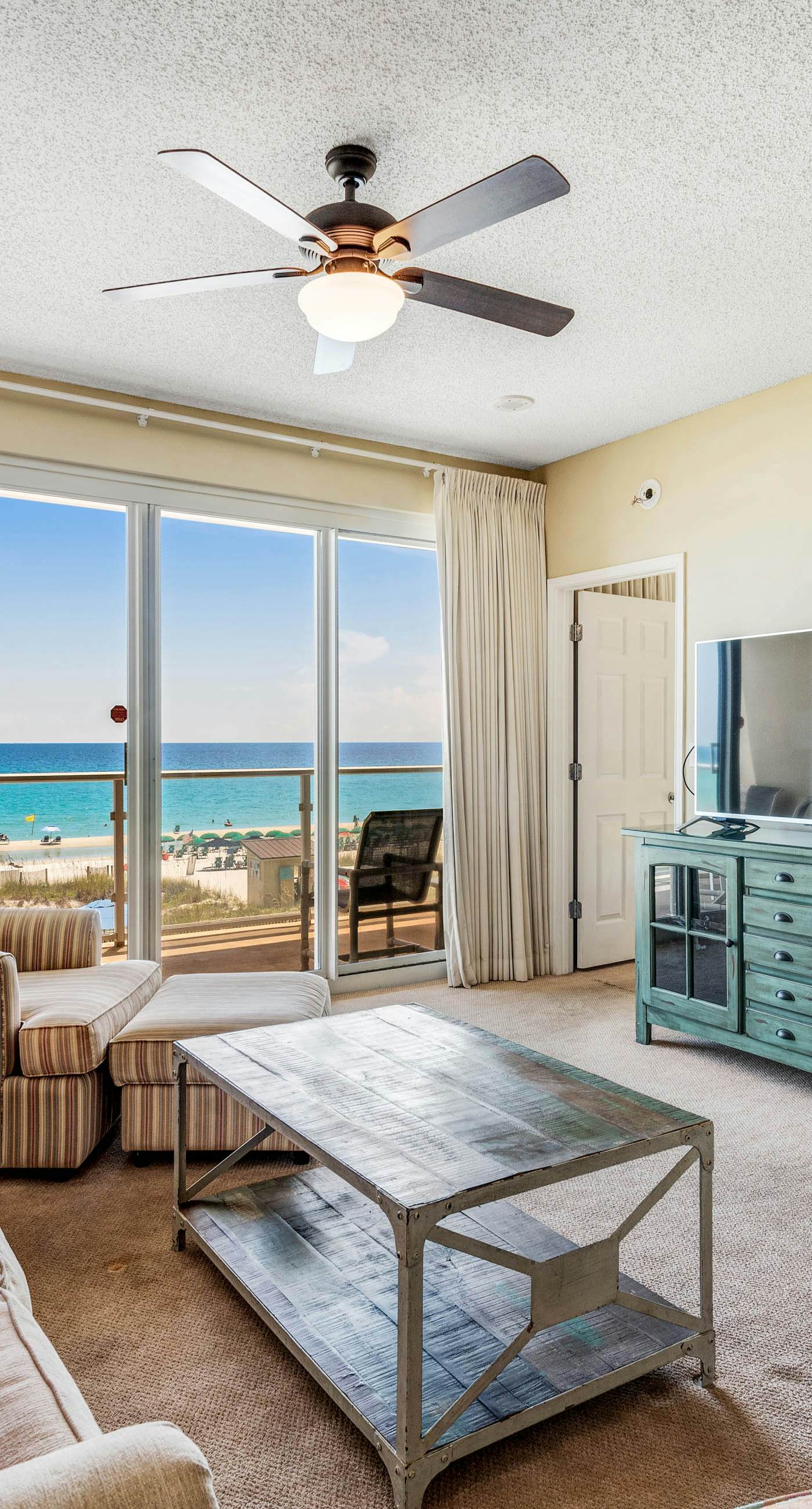 Stunning, waterfront home with Gulf views, pool & fitness room access