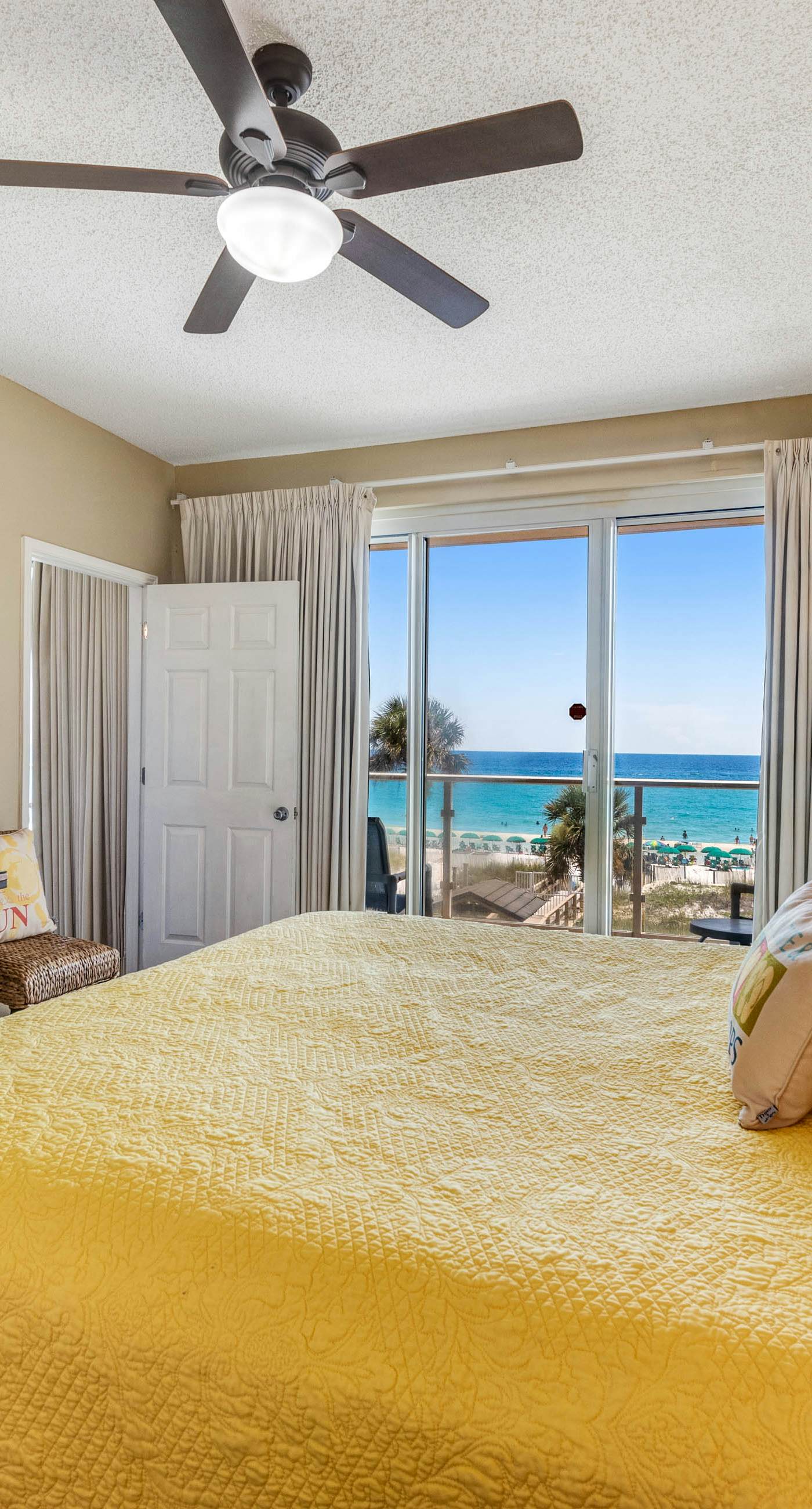 Stunning, waterfront home with Gulf views, pool & fitness room access