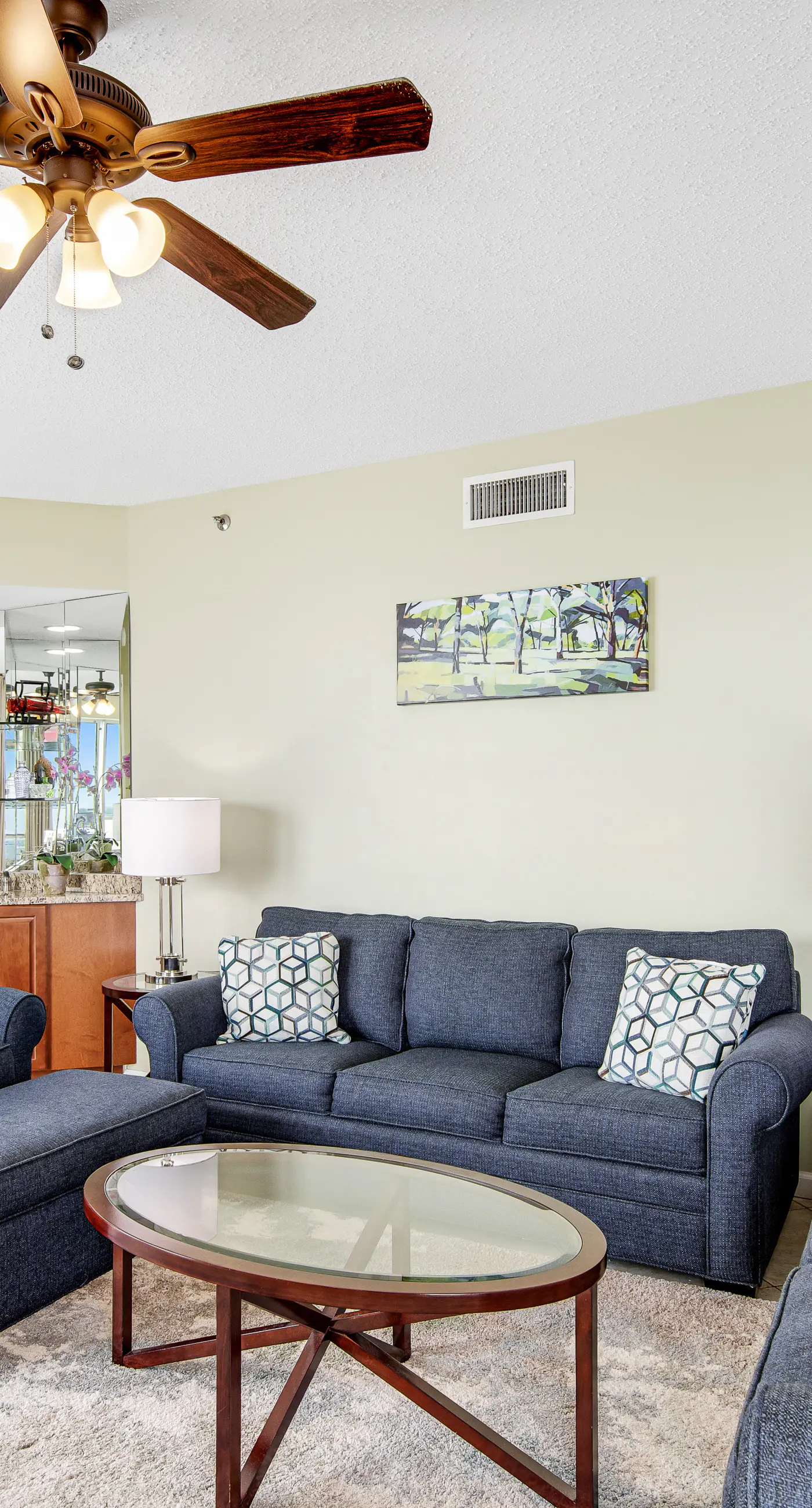 Soothing Gulf-view home with furnished patio, pool, pool spa & gym access