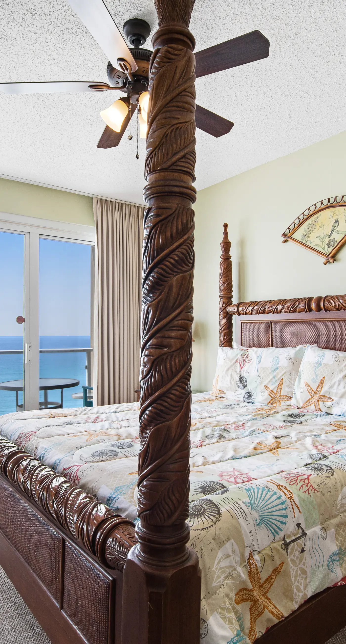 Soothing Gulf-view home with furnished patio, pool, pool spa & gym access