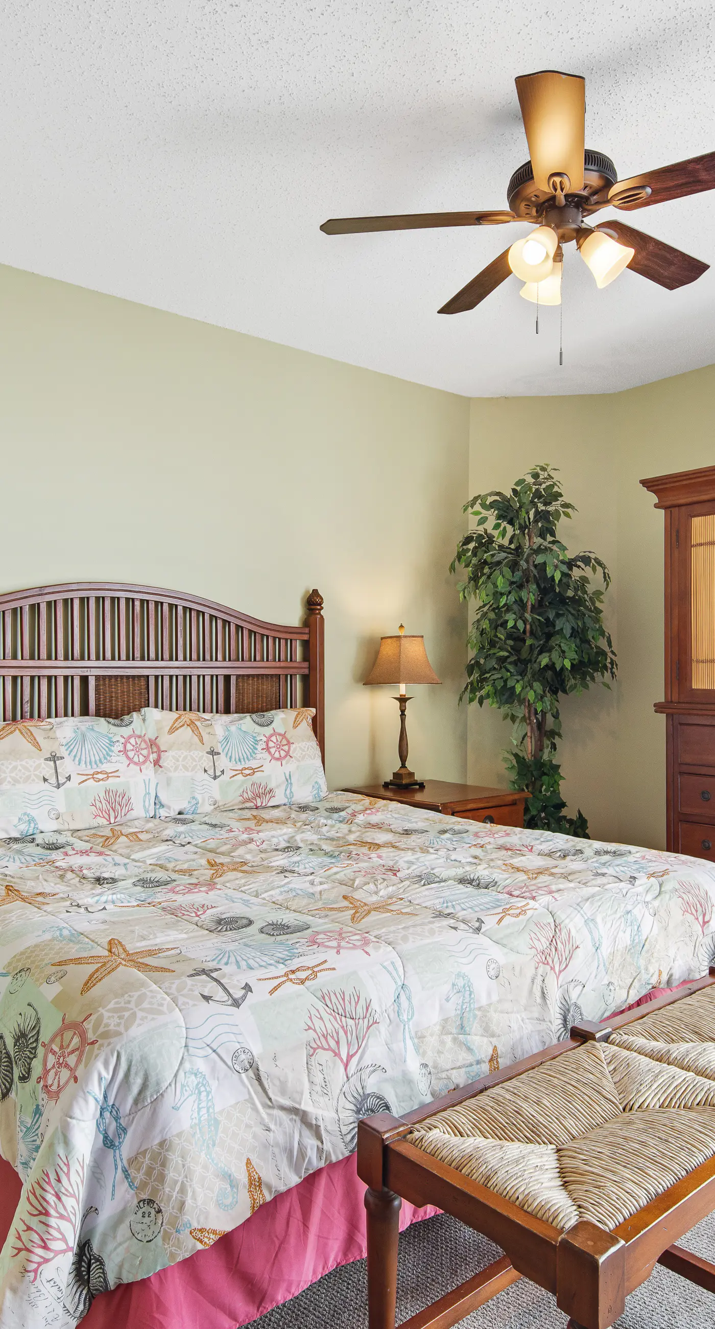 Soothing Gulf-view home with furnished patio, pool, pool spa & gym access