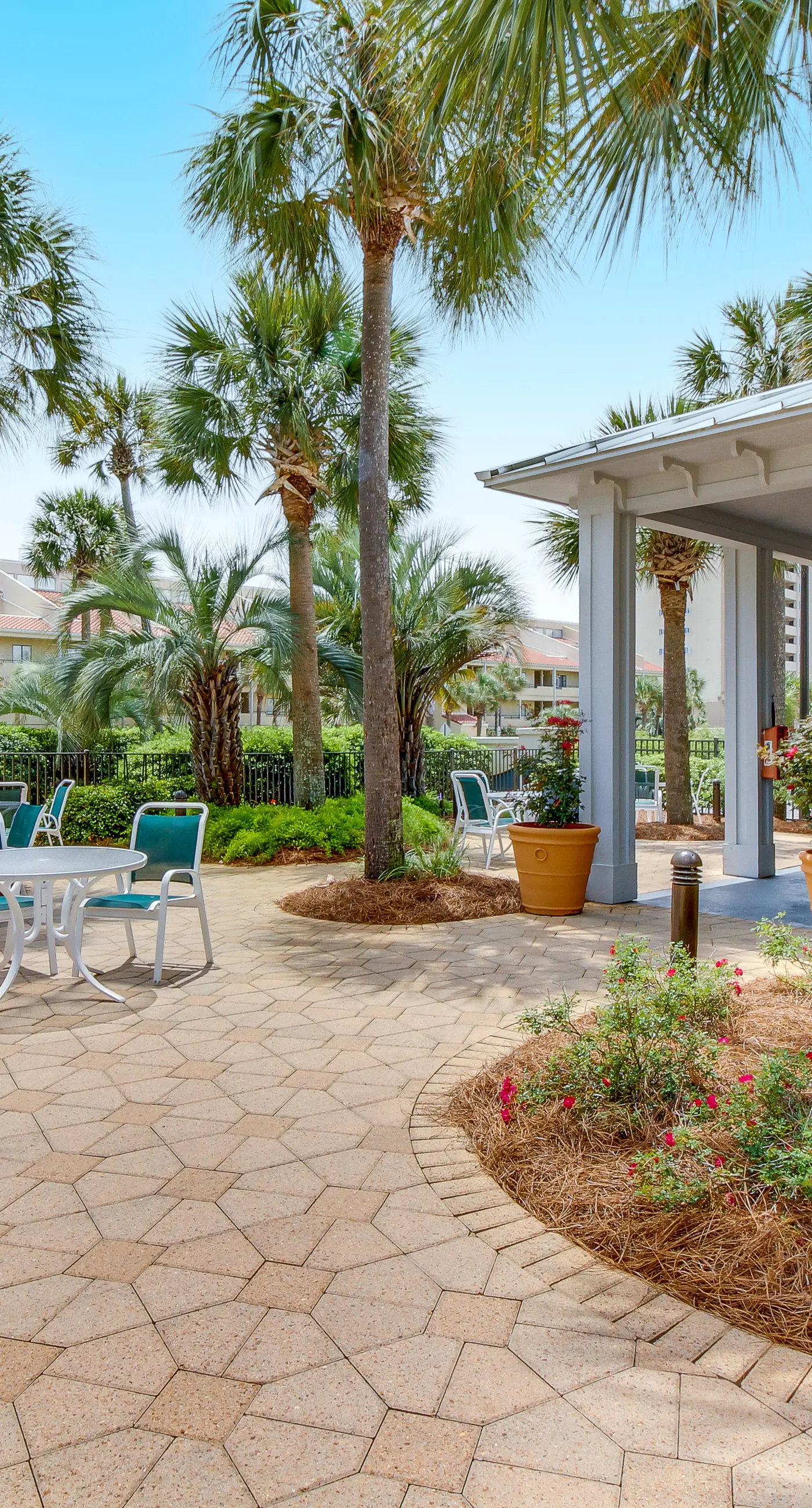 Soothing Gulf-view home with furnished patio, pool, pool spa & gym access