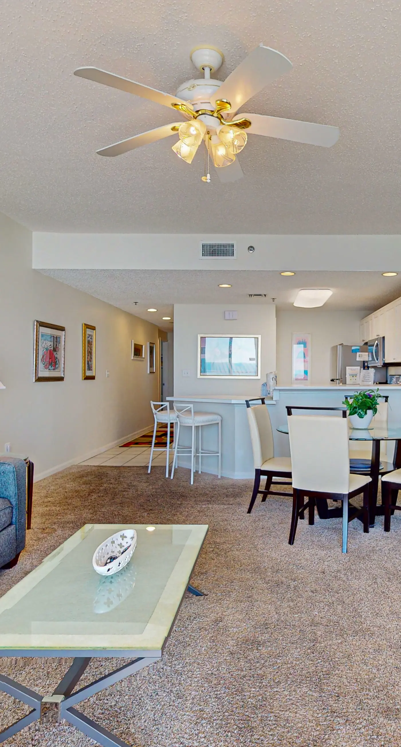 Seaside escape with water view, balcony, pool, pool spa & gym access