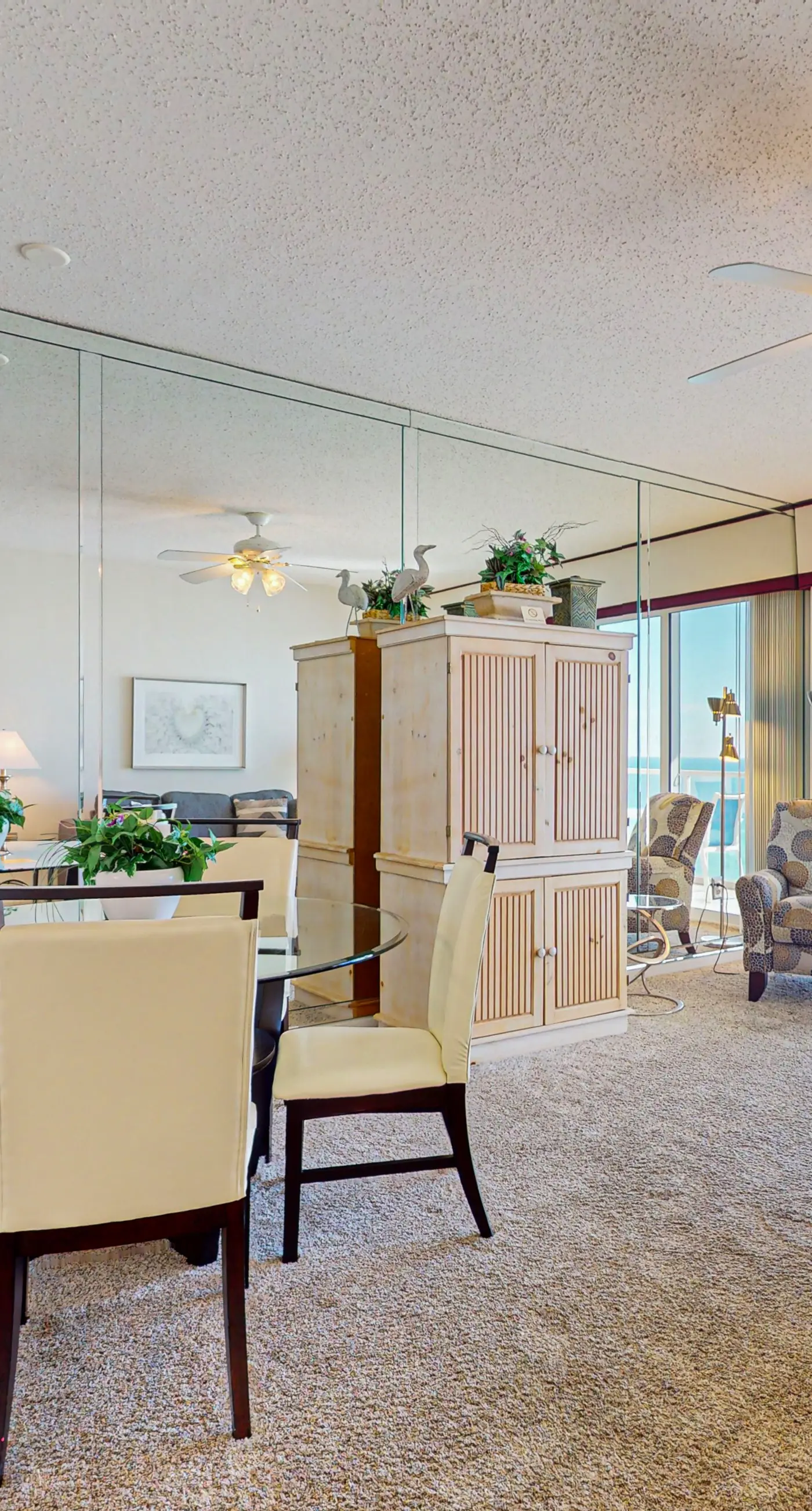 Seaside escape with water view, balcony, pool, pool spa & gym access