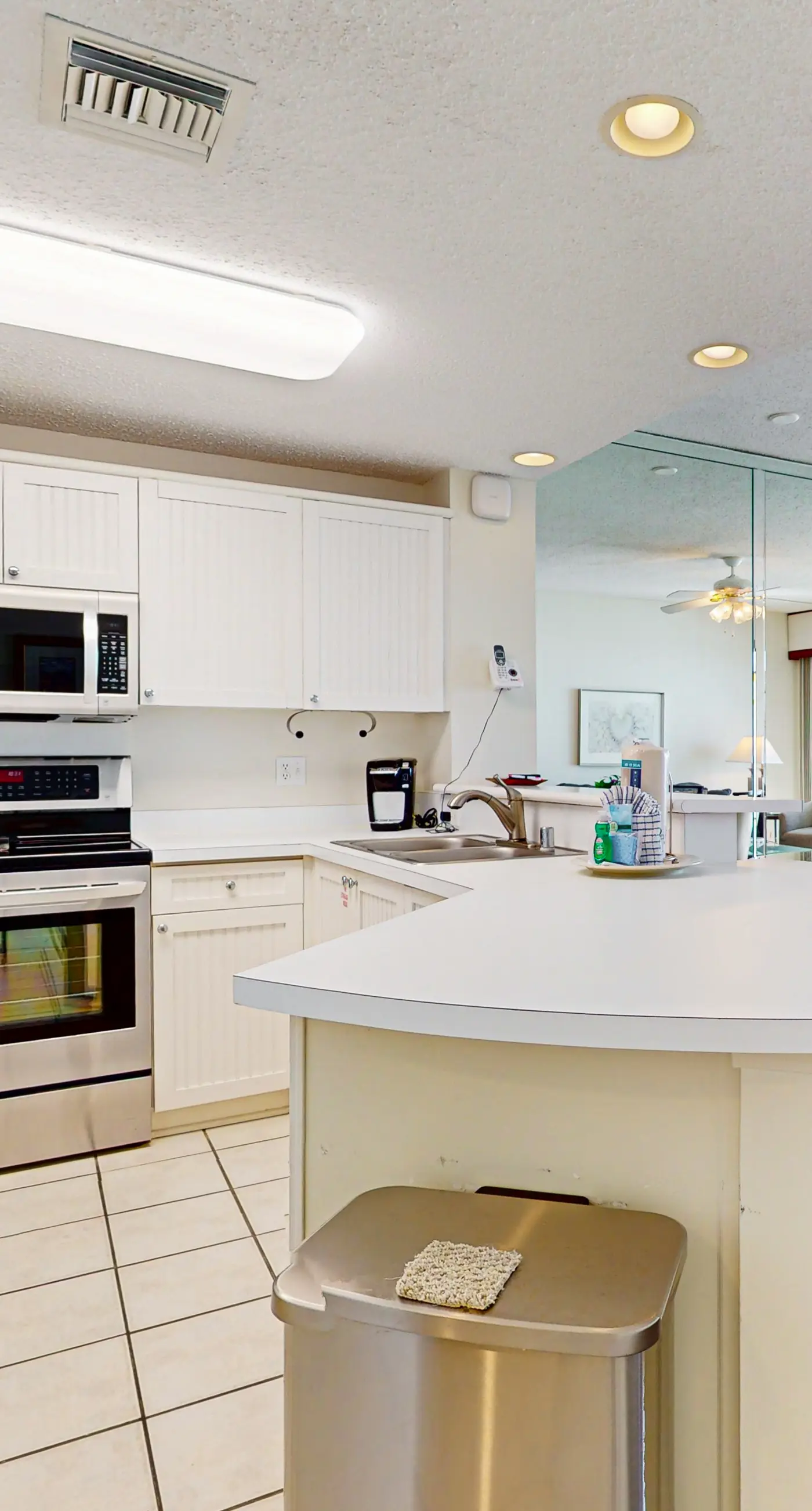 Seaside escape with water view, balcony, pool, pool spa & gym access